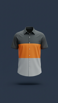 Sharp Cotton Graphic Shirt