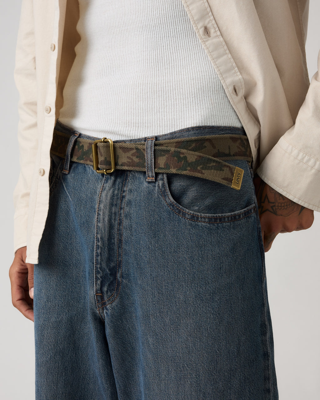 Batwing Logo Web Belt