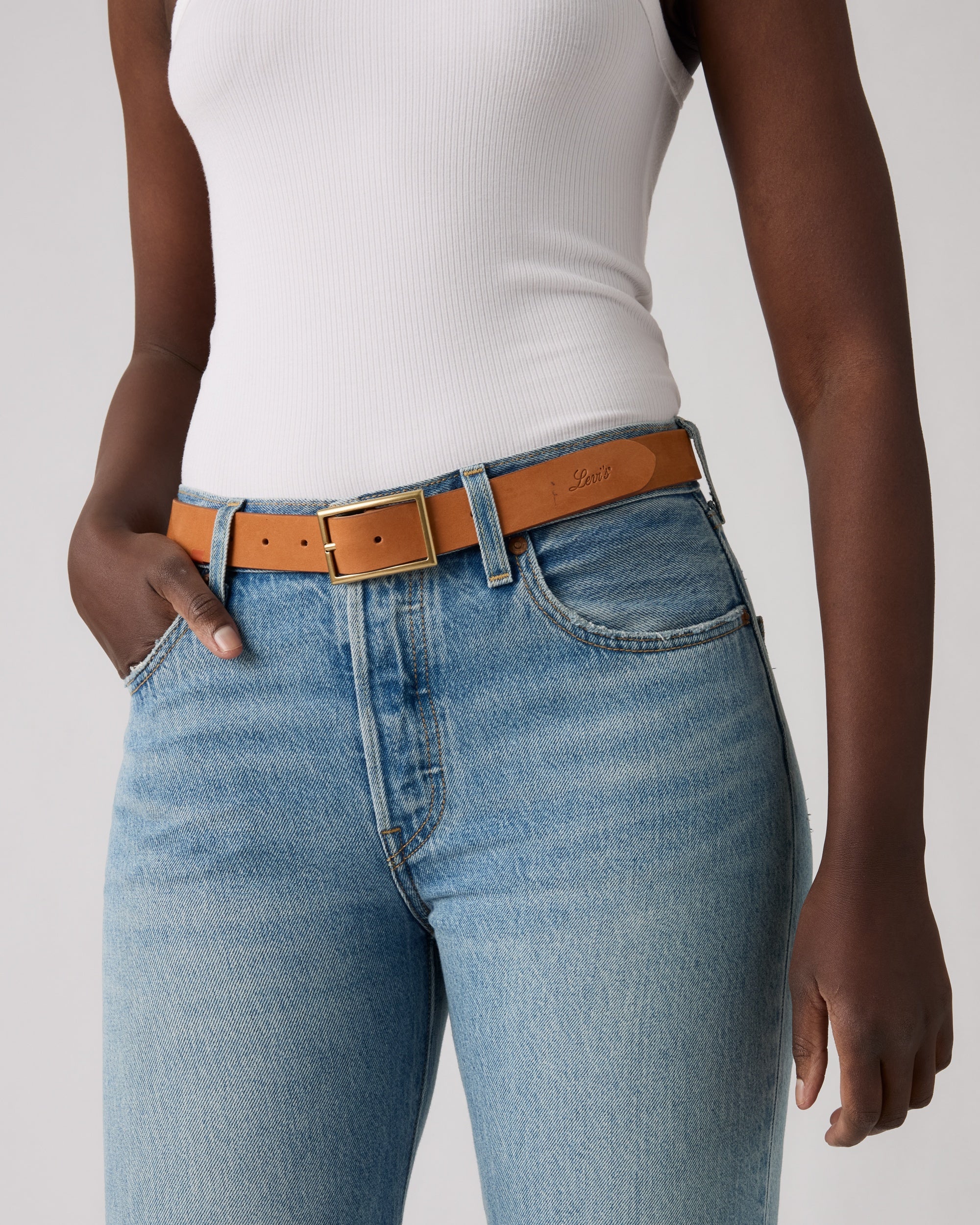 Harlie Short-sleeve Cropped Button Down Shirt
