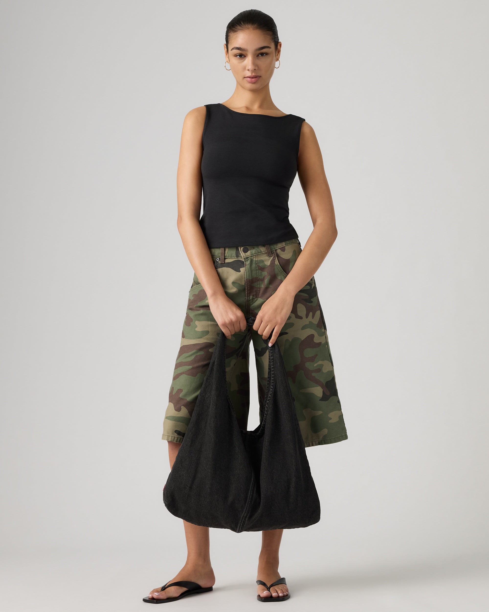 Baggy Dad Utility Women's Shorts