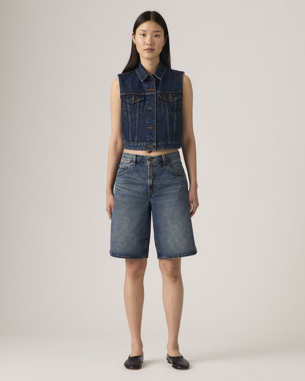 Baggy Dad Utility Women's Shorts