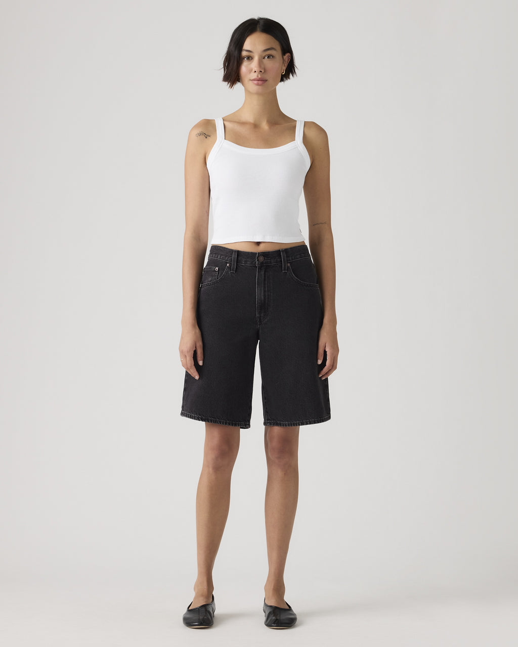Baggy Dad Utility Women's Shorts