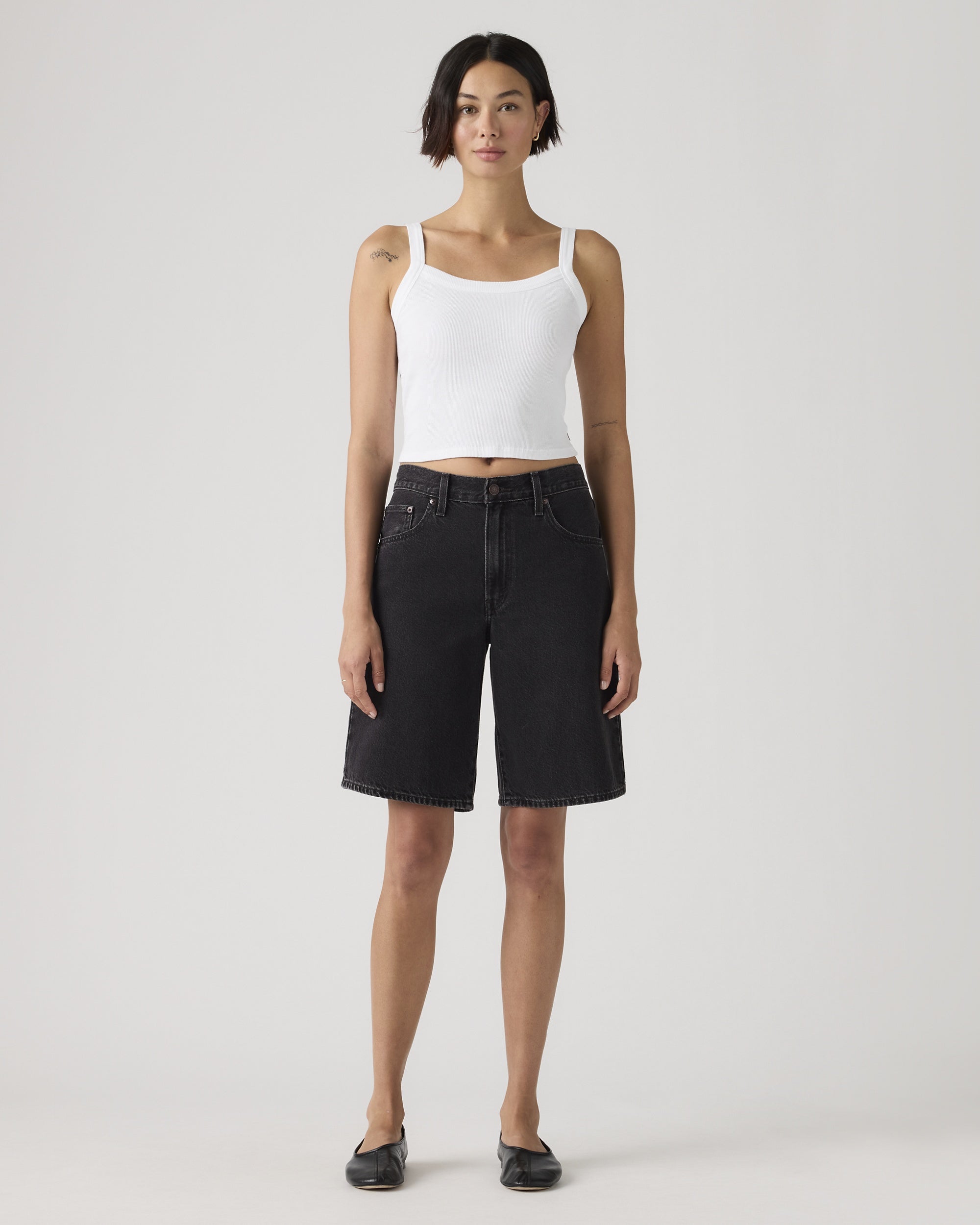 Baggy Dad Utility Women's Shorts
