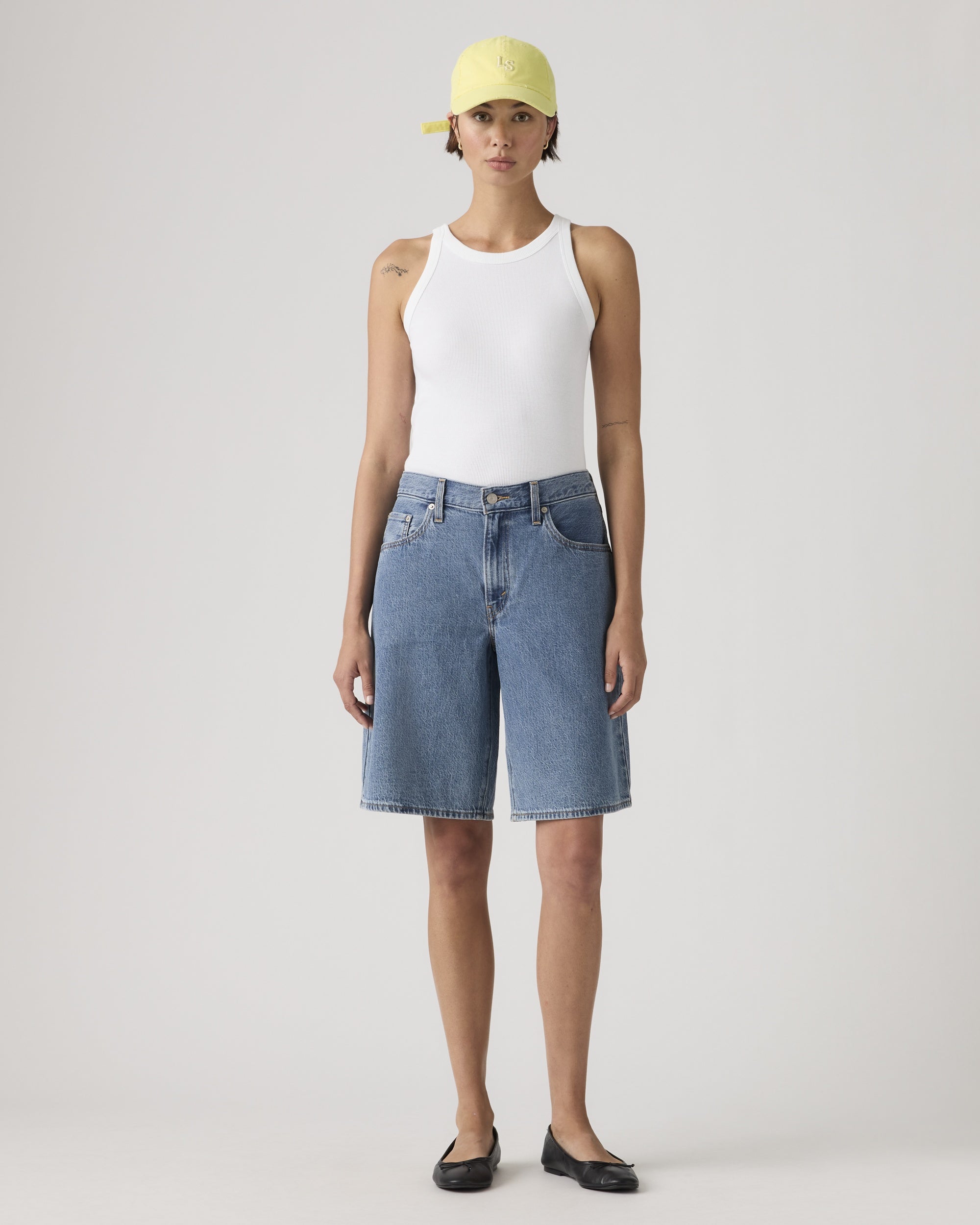 Baggy Dad Utility Women's Shorts