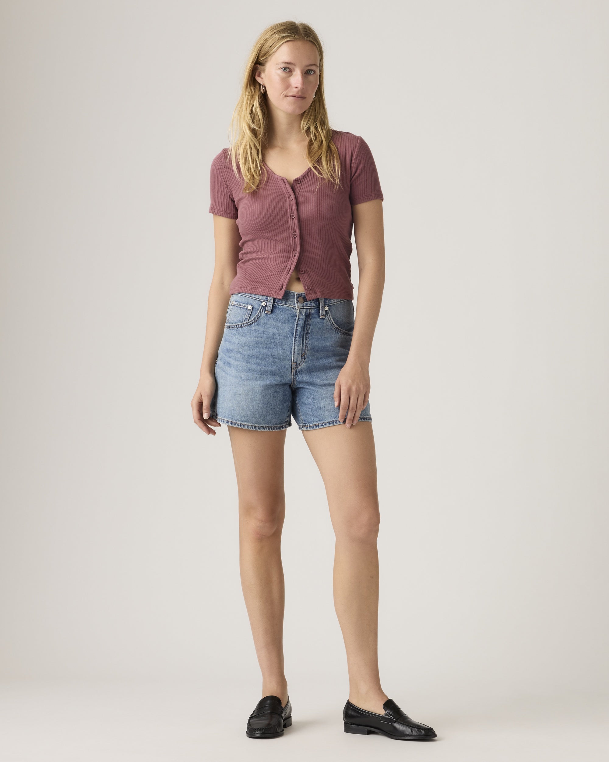 Jadine Denim Mini Lightweight Dress