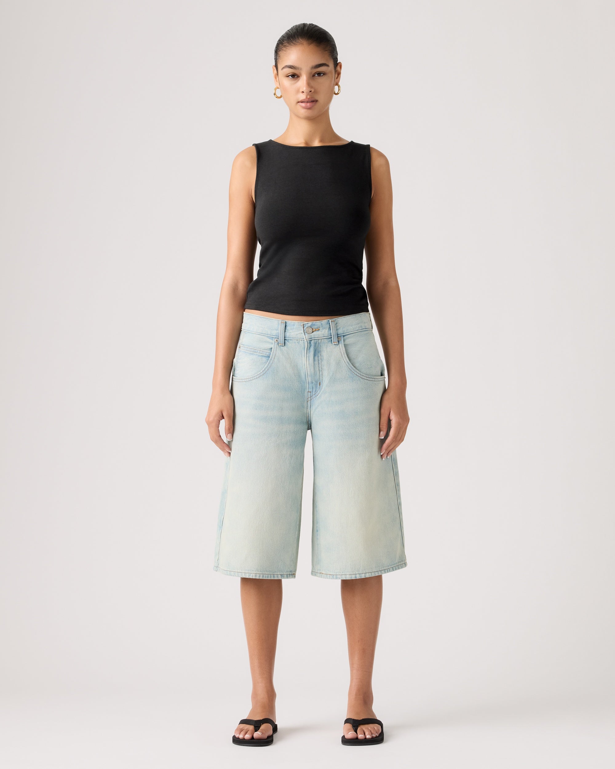 Baggy Dad Utility Women's Shorts