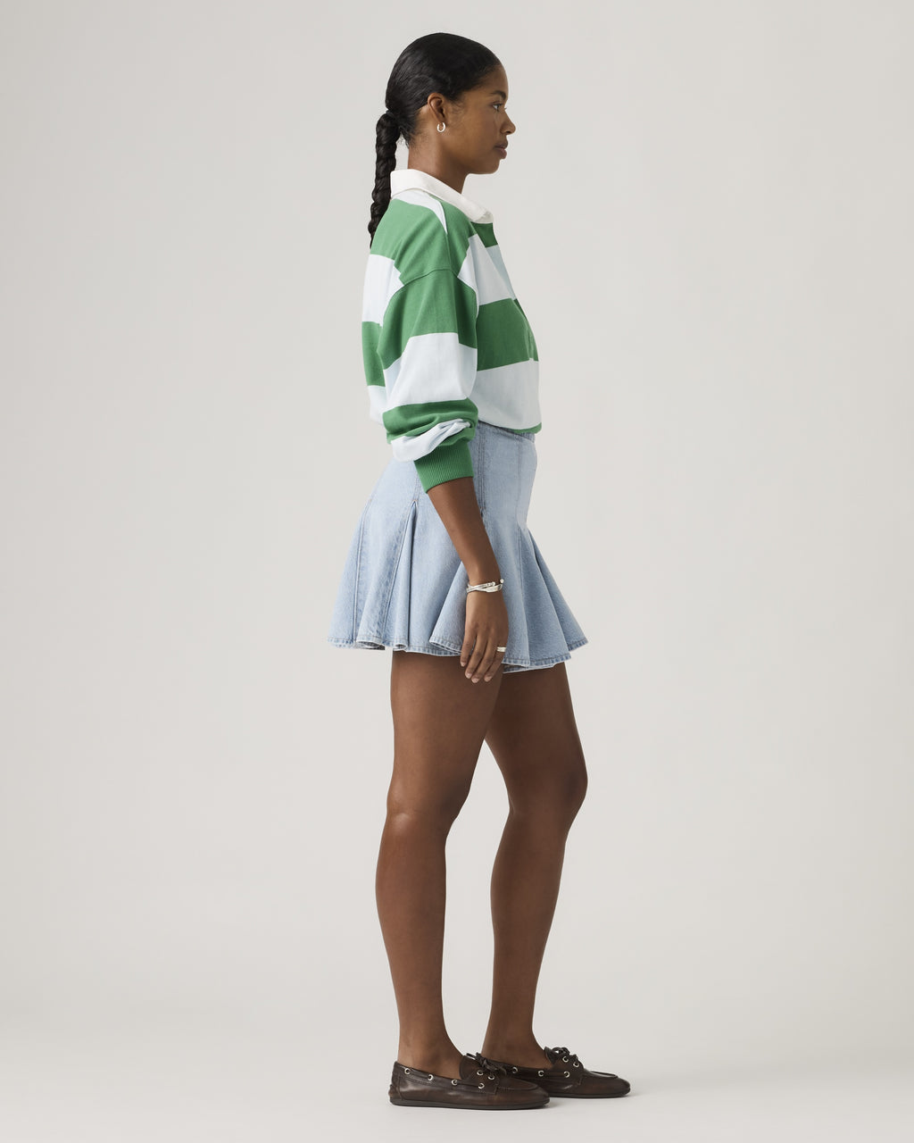 Godet Mini Lightweight Skirt