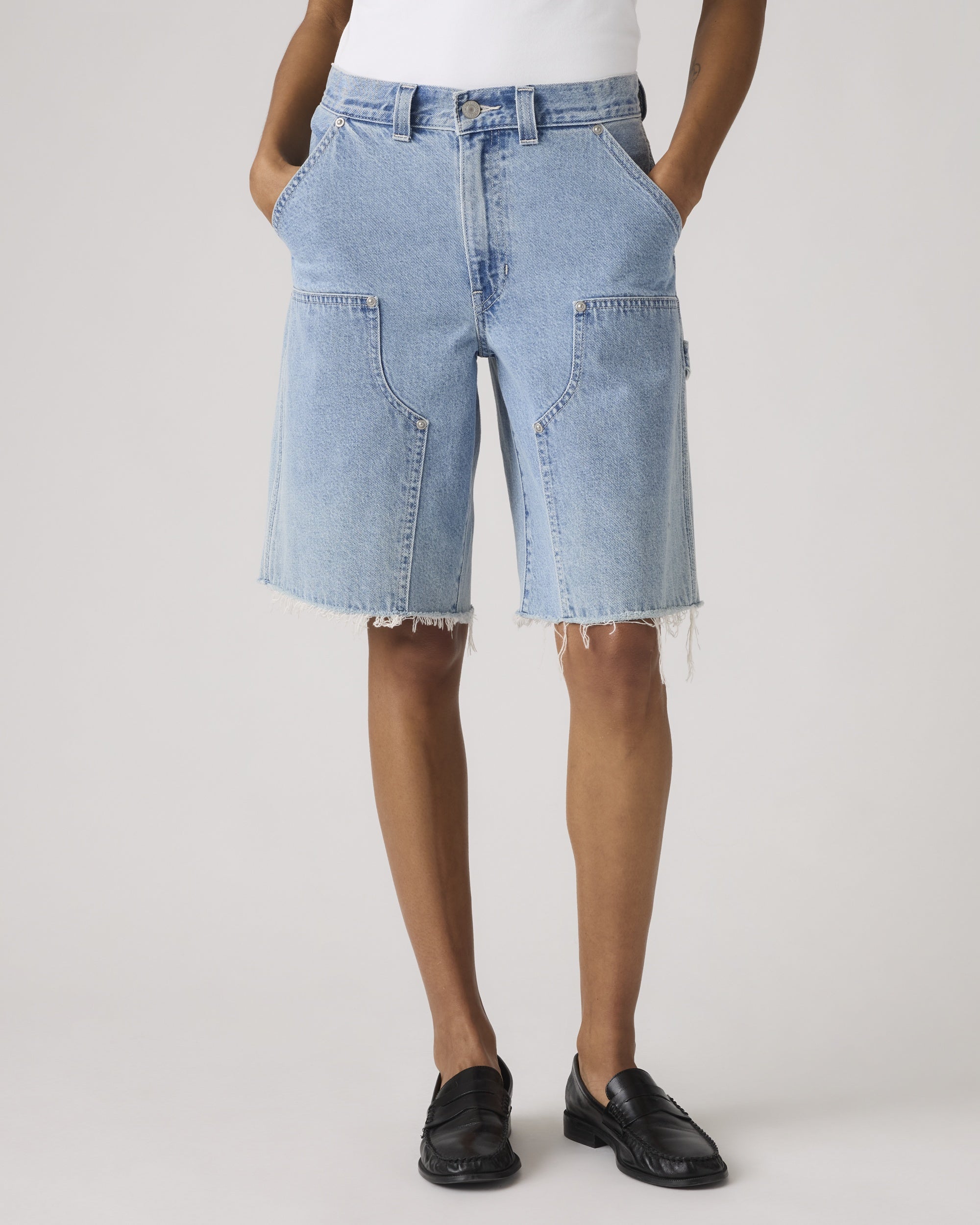 Baggy Dad Utility Women's Shorts