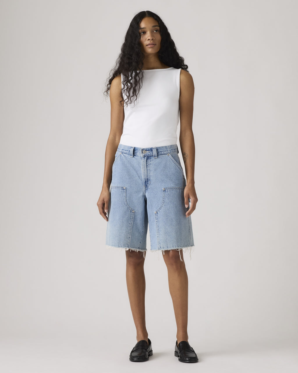 90s Shrunken Collarless Vest