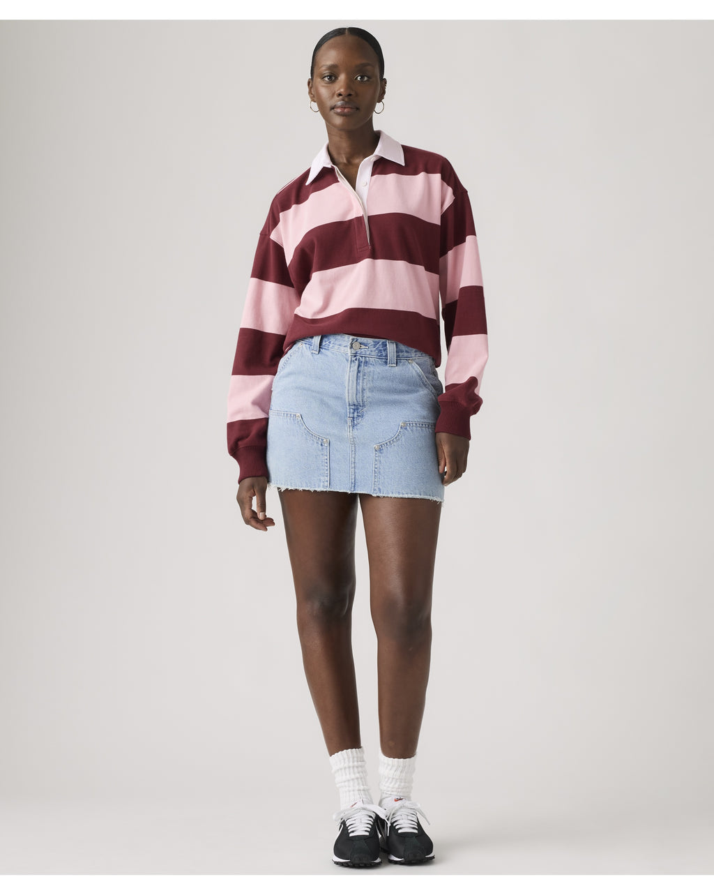 Essential Square Neck Long-sleeve Tee