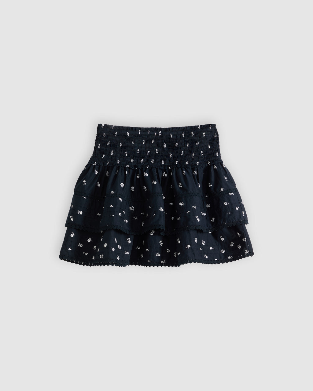 Raquel Smocked Mini Skirt