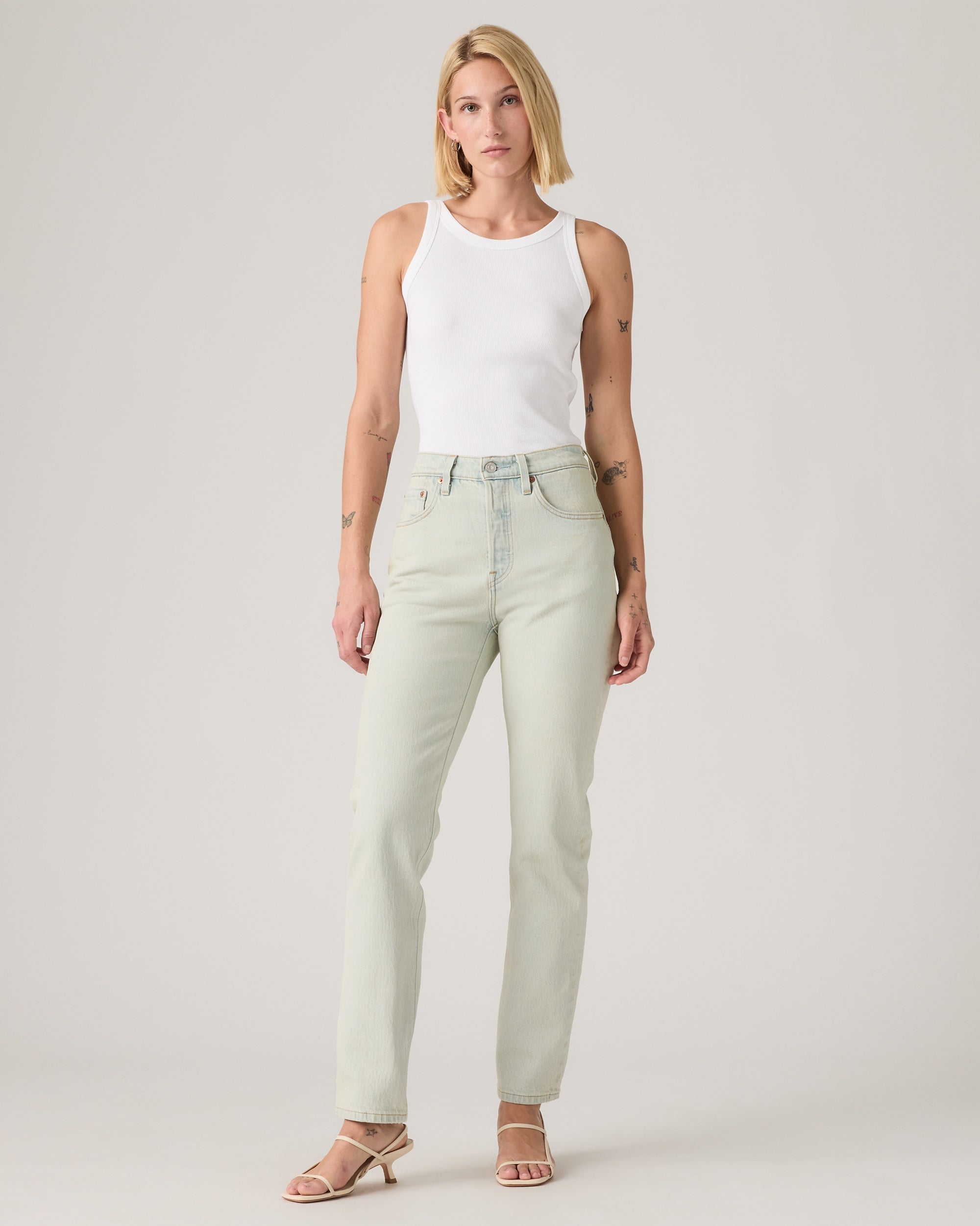 Moxie Short-sleeve Denim Blouse