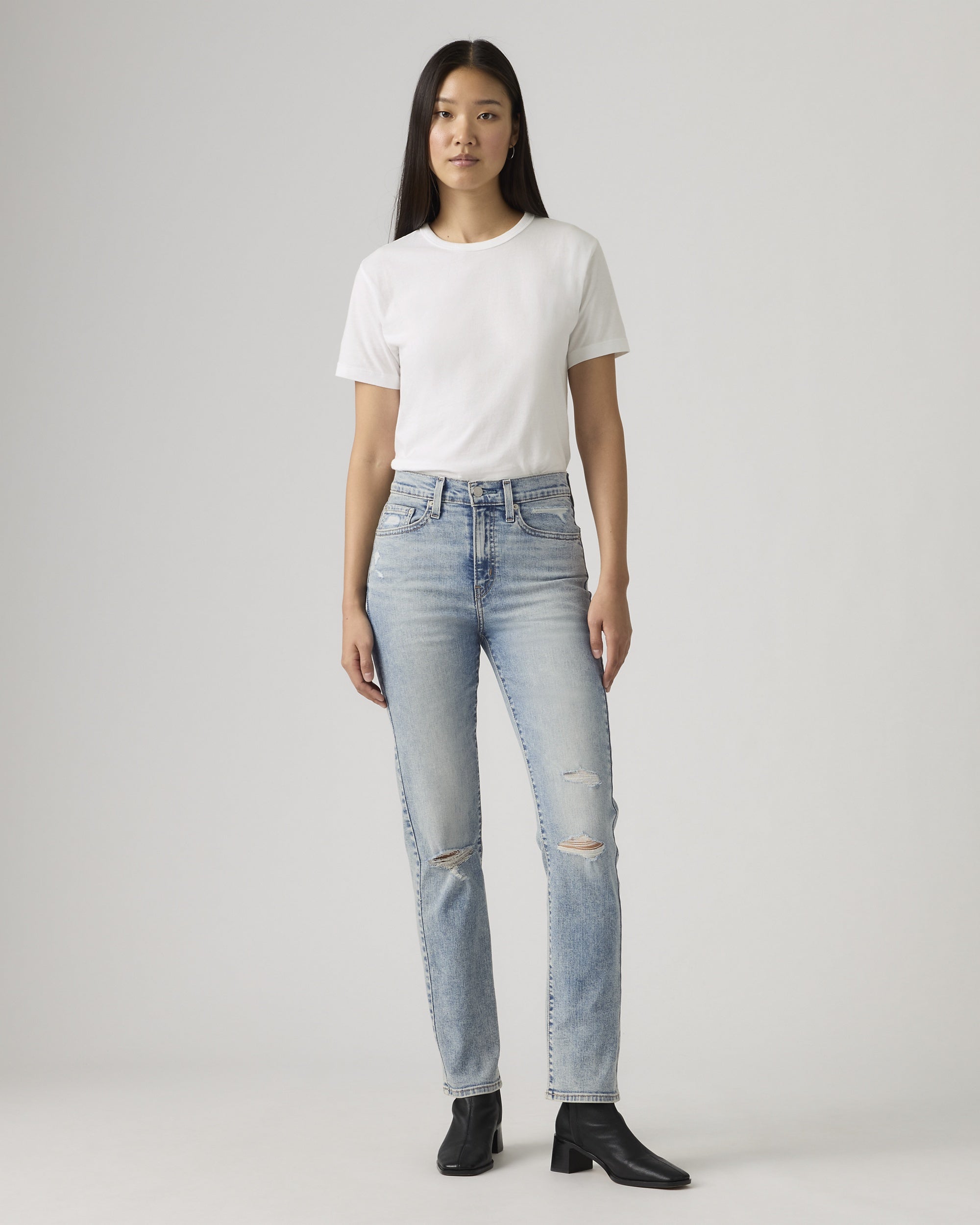 Boyfriend Mid Rise Women's Jeans
