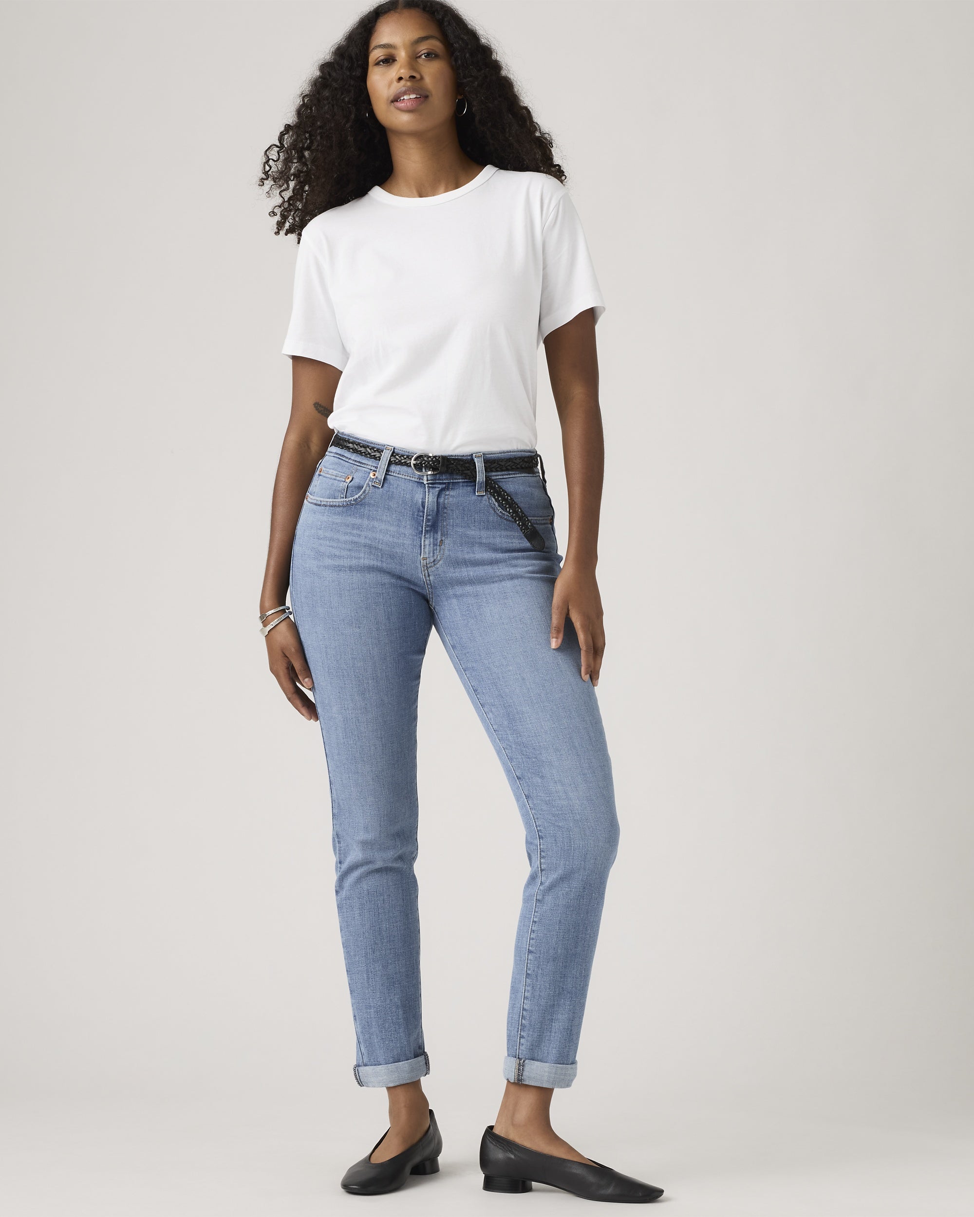 Boyfriend Mid Rise Women's Jeans