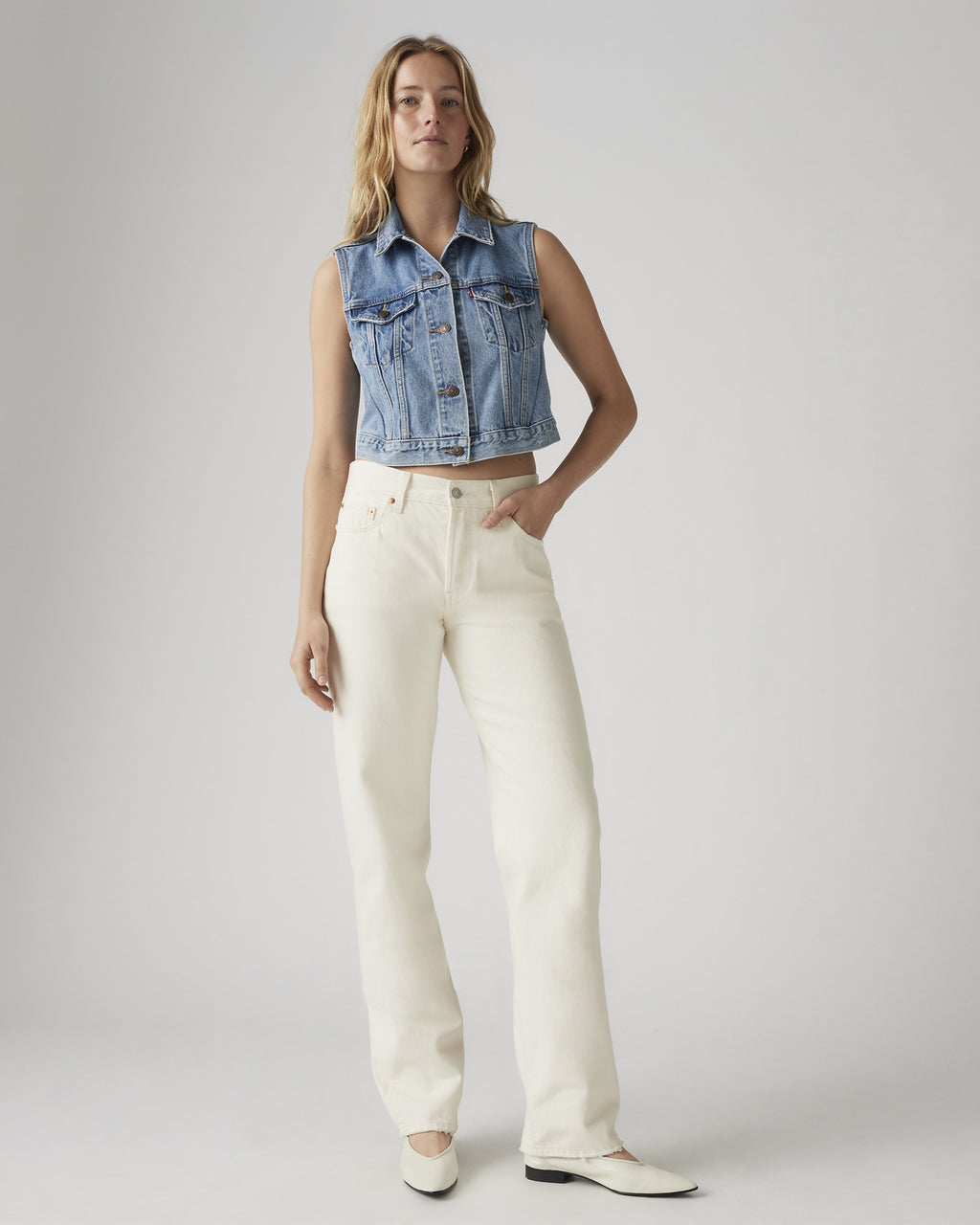 Low Loose Lightweight Women's Jeans