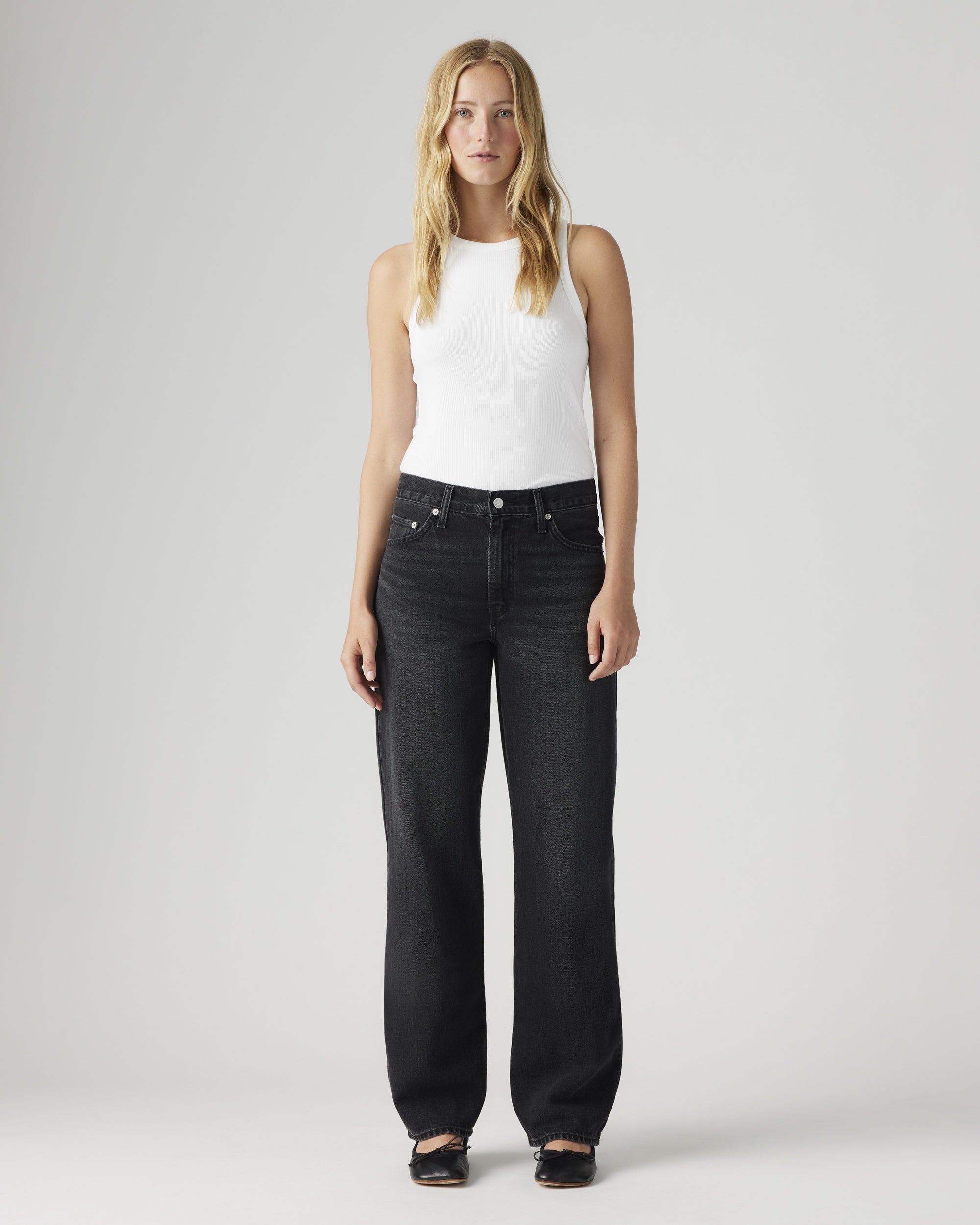 Low Loose Lightweight Women's Jeans
