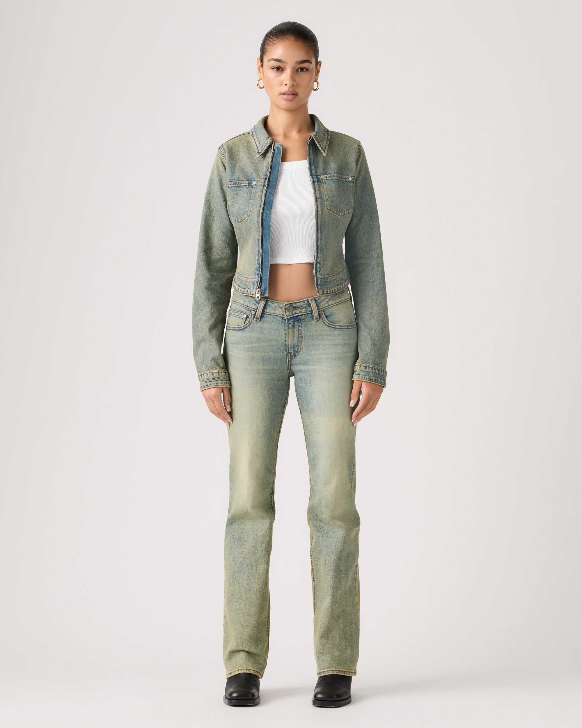 Low Loose Lightweight Women's Jeans