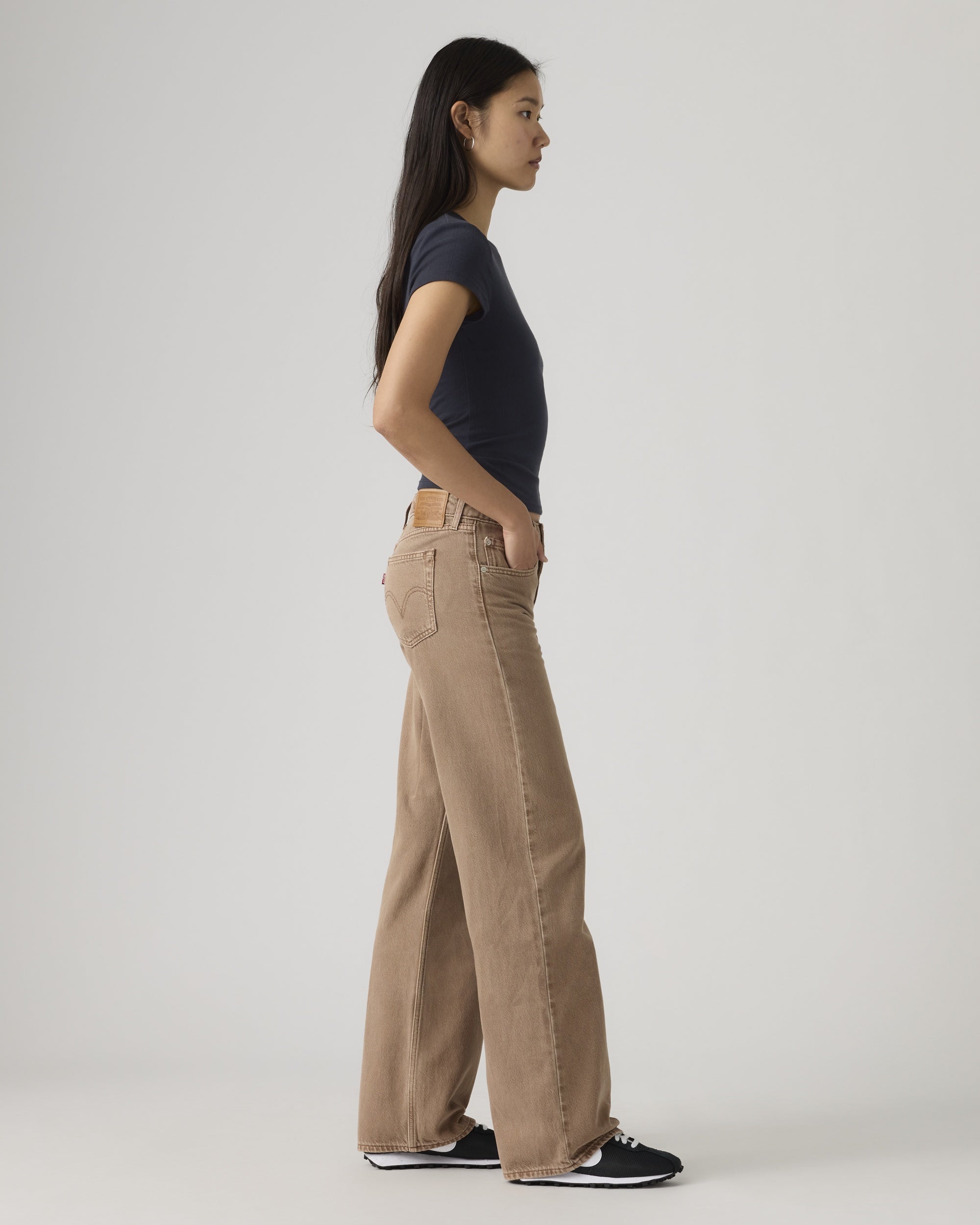 Low Loose Lightweight Women's Jeans
