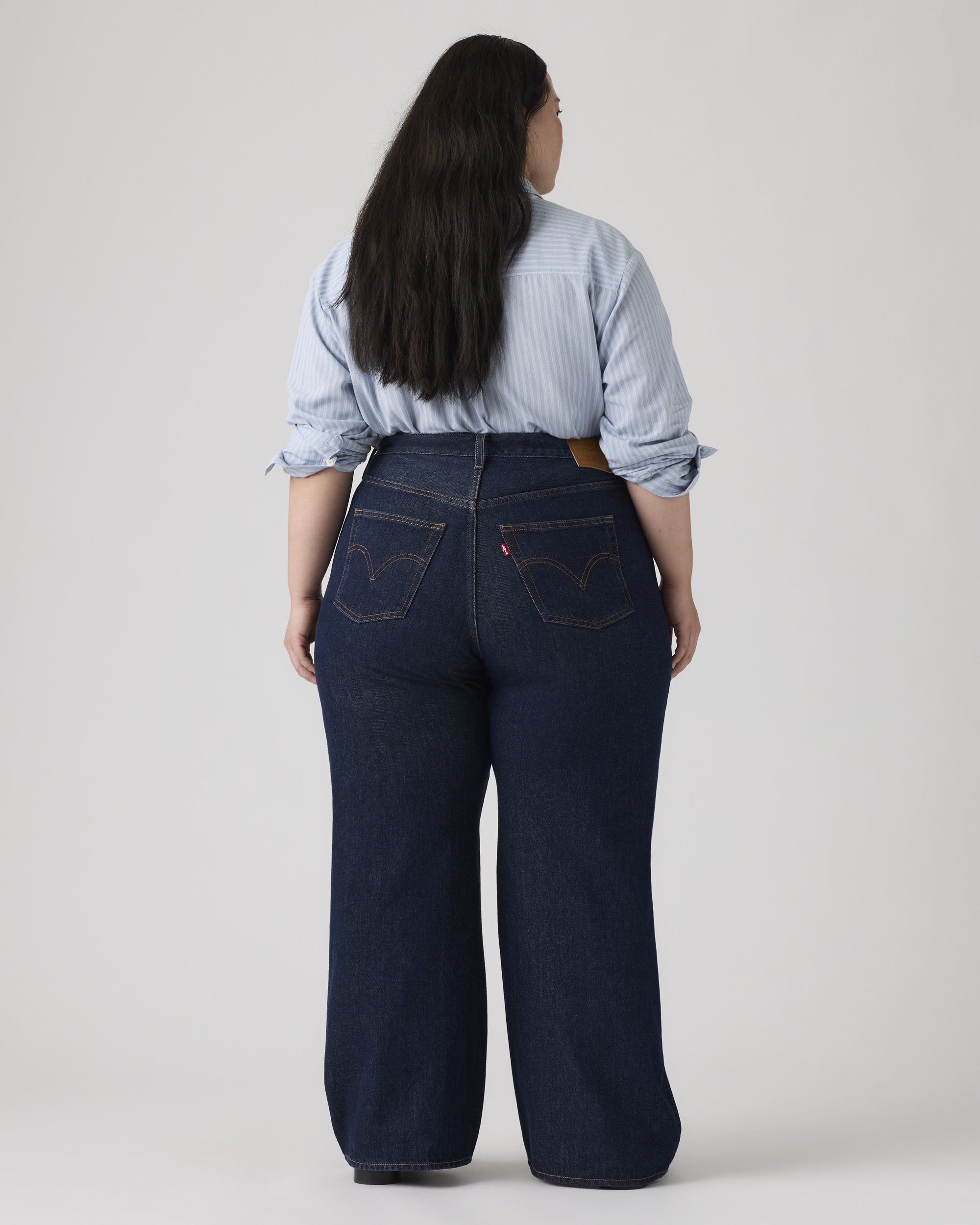 Ribcage Wide Leg Women's Jeans (plus Size)
