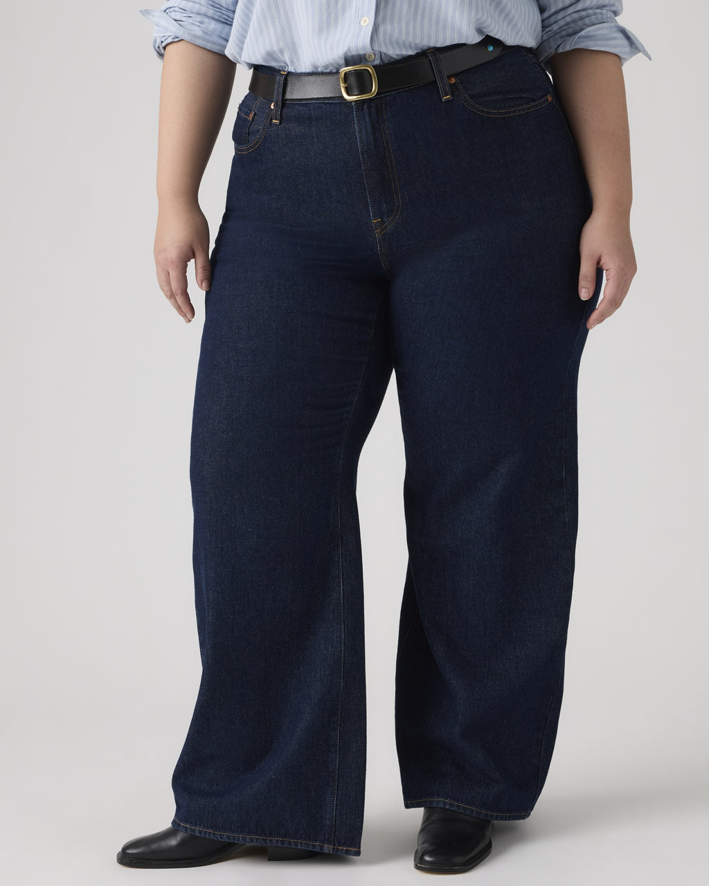 Ribcage Wide Leg Women's Jeans (plus Size)
