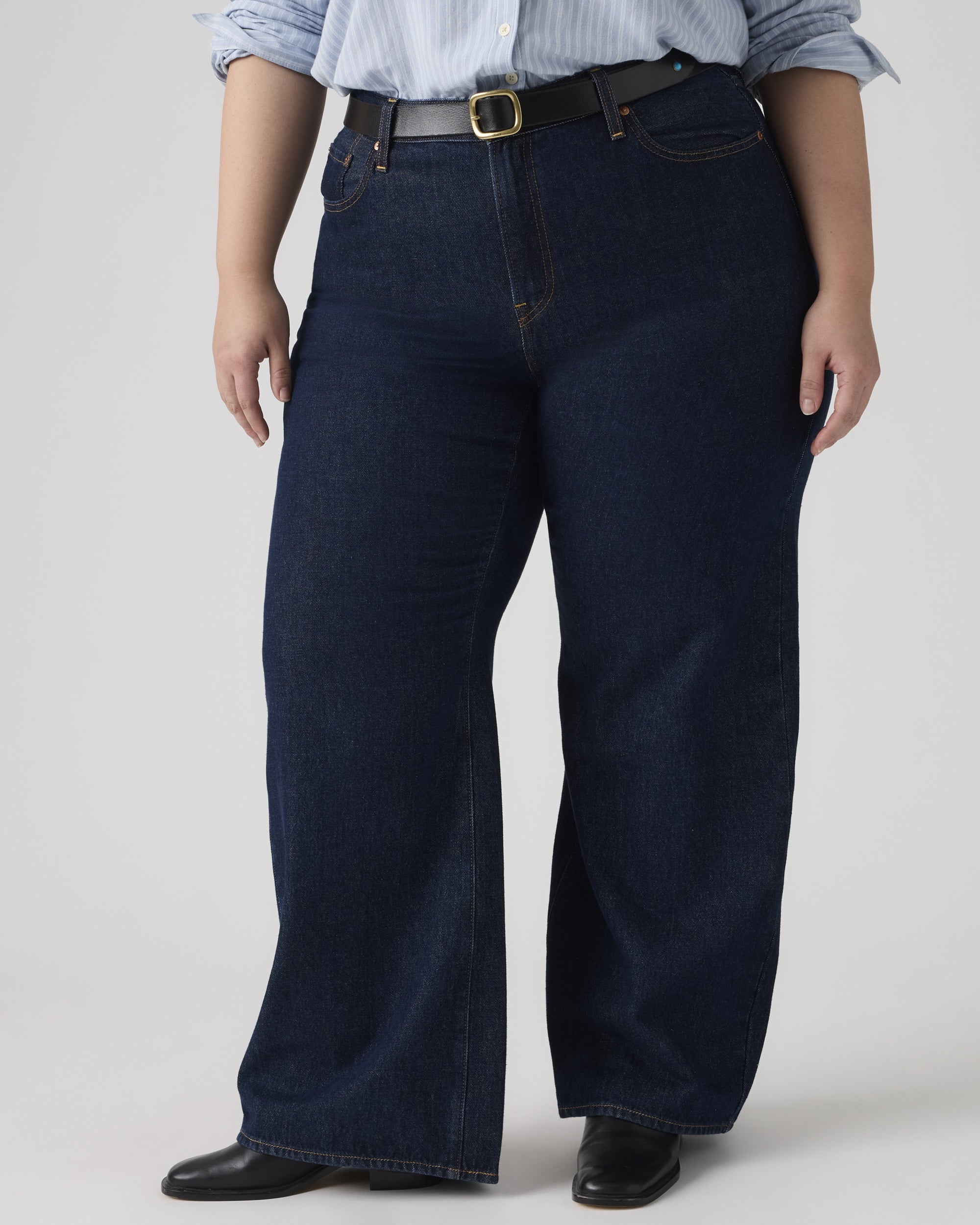 Ribcage Wide Leg Women's Jeans (plus Size)