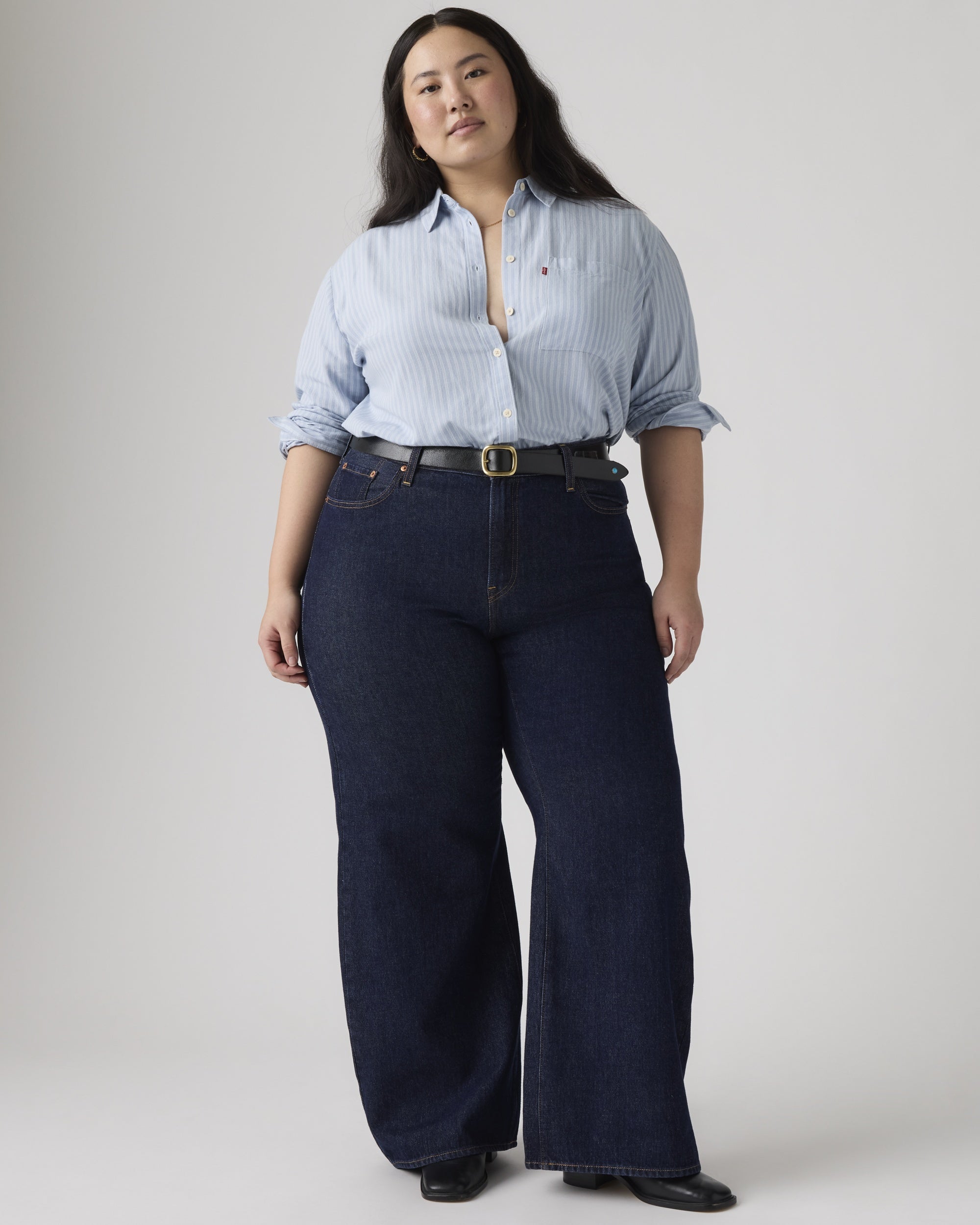 Ribcage Wide Leg Women's Jeans (plus Size)