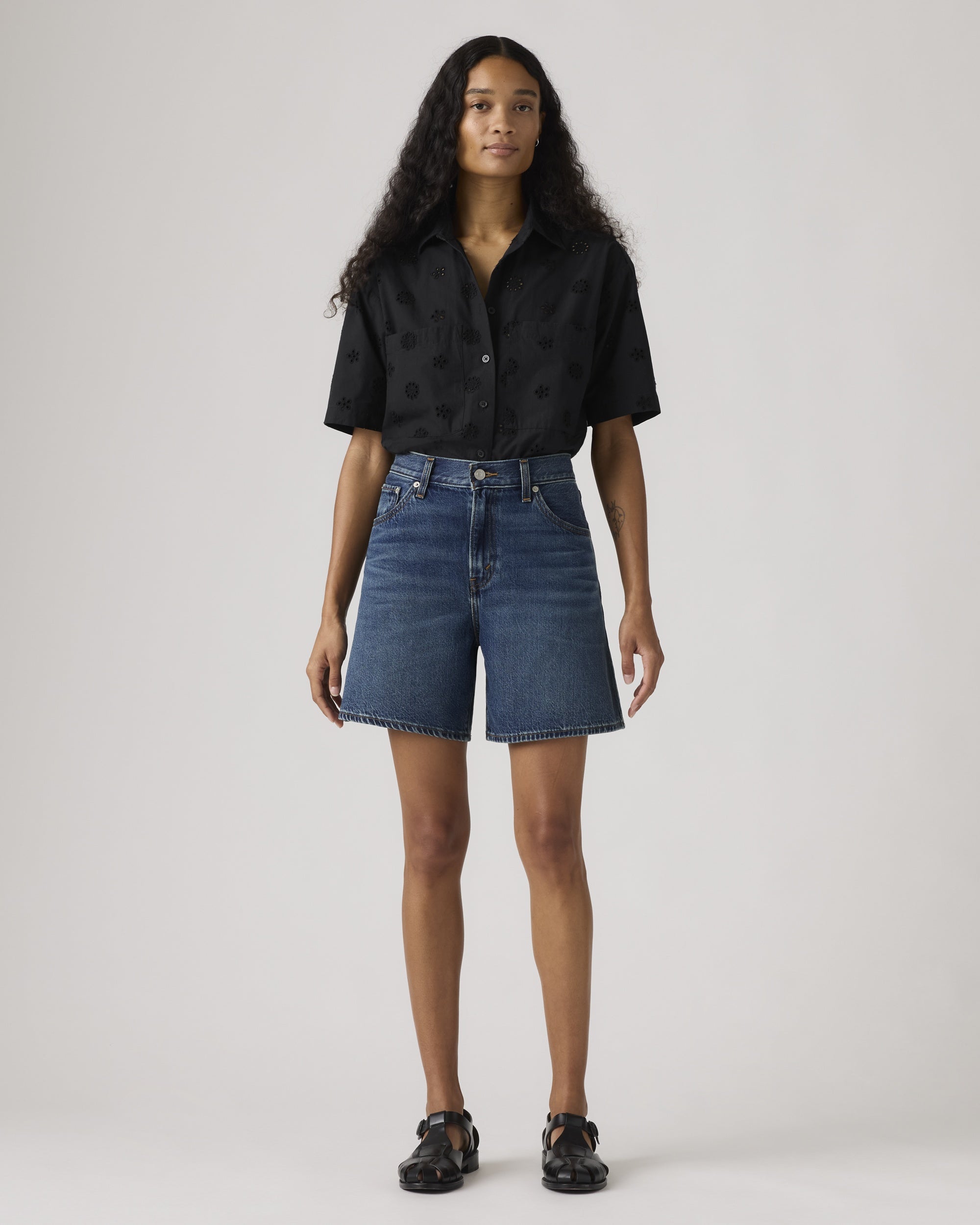 Kate Pintuck Mini Dress