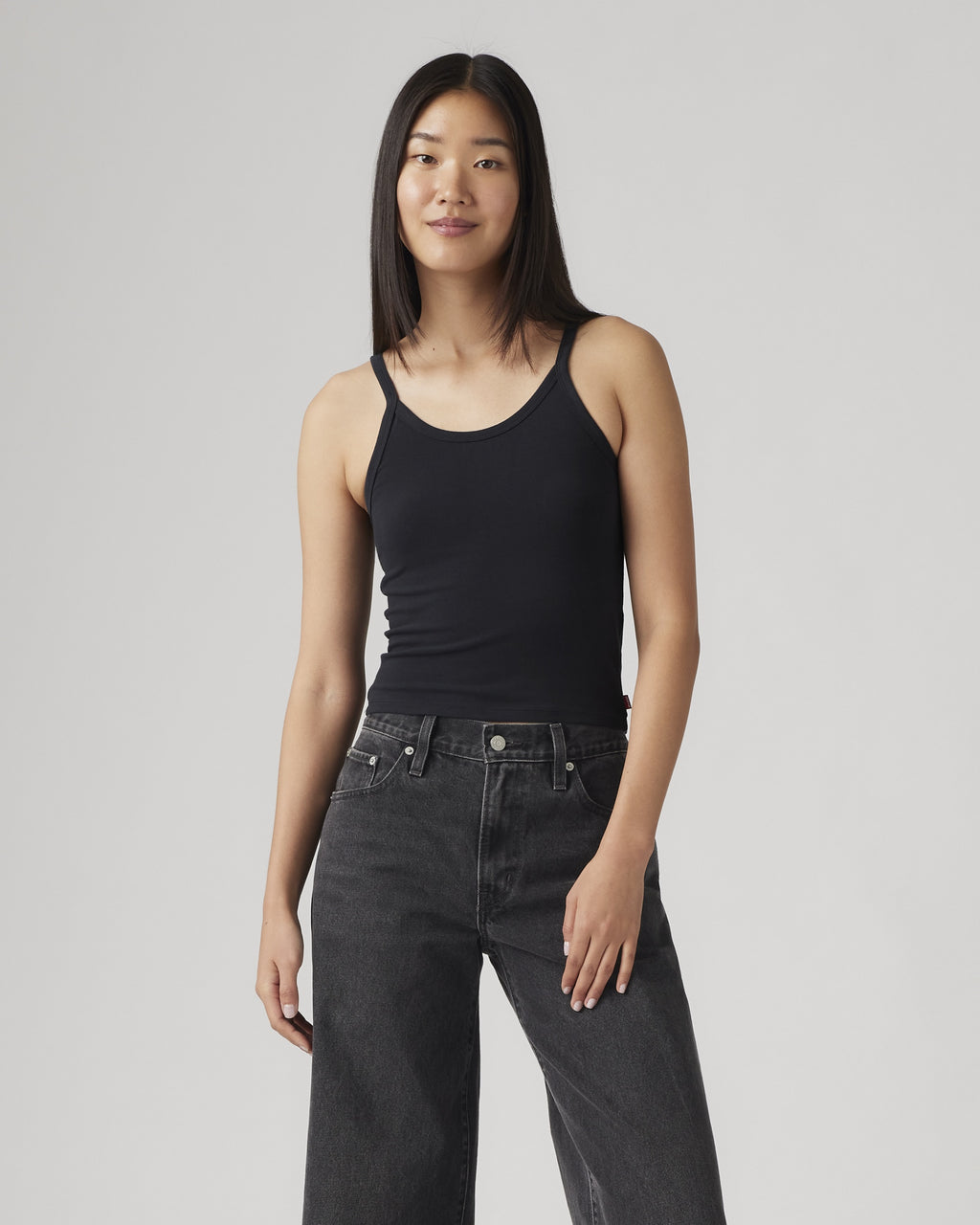 Abbey Tie-shoulder Sweater Tank Top