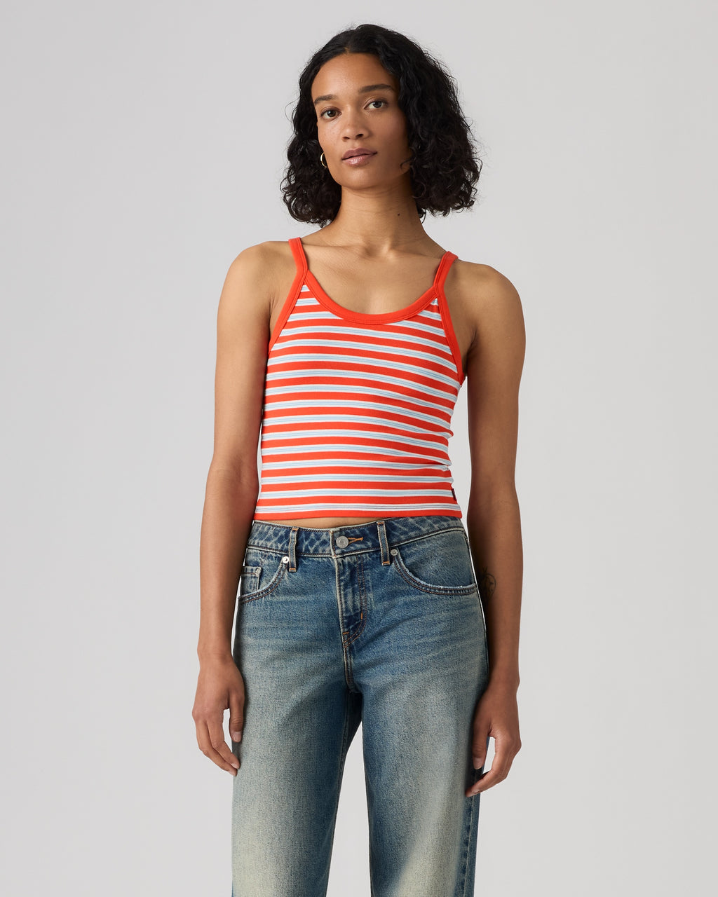 Graphic Ella Halter Top