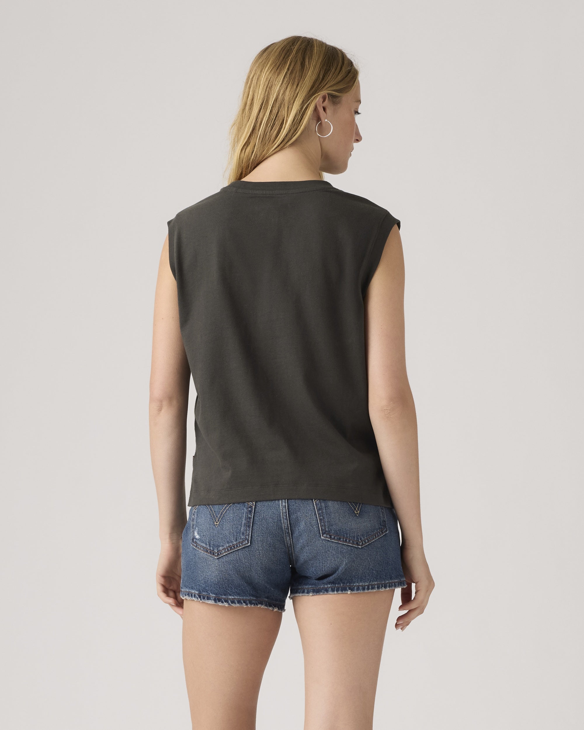 Graphic Logo Boxy Tank Top