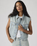 Shrunken '90s Trucker Vest