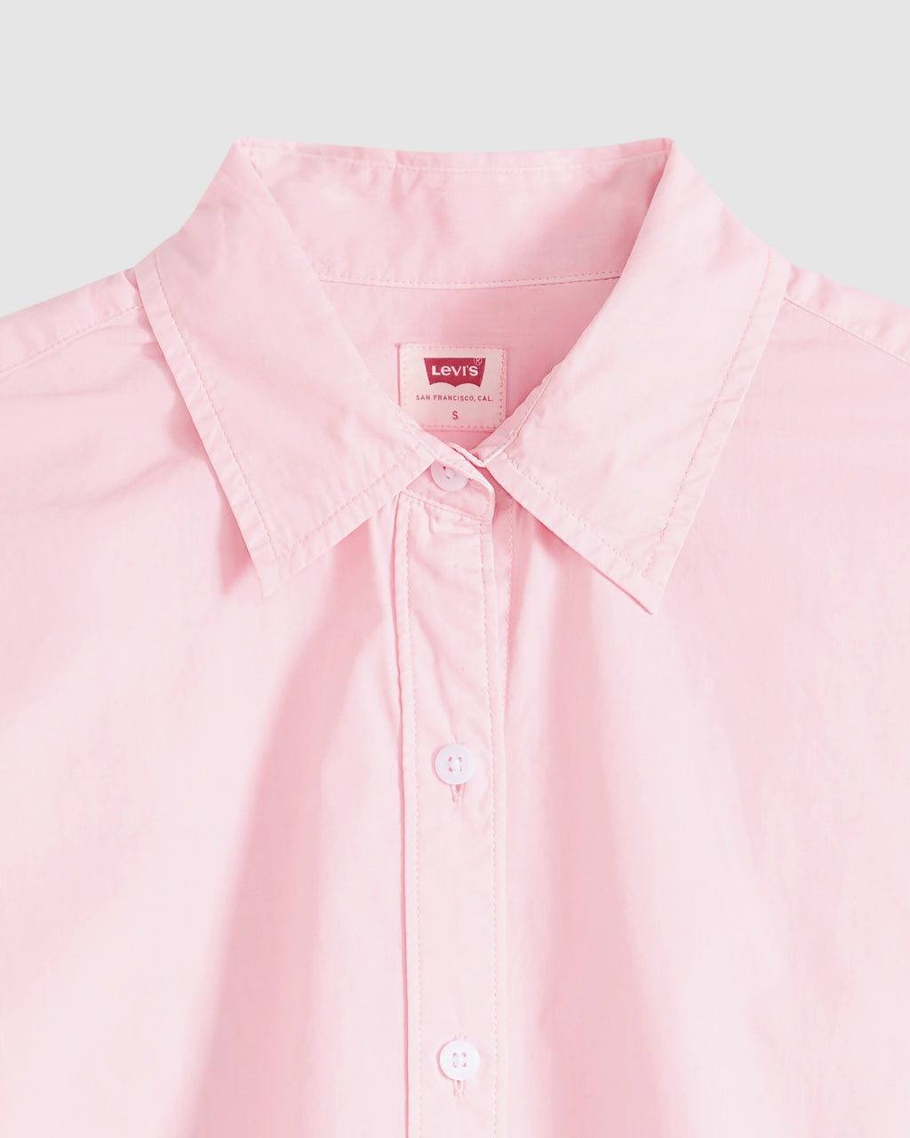 Harlie Cropped Button Down Shirt