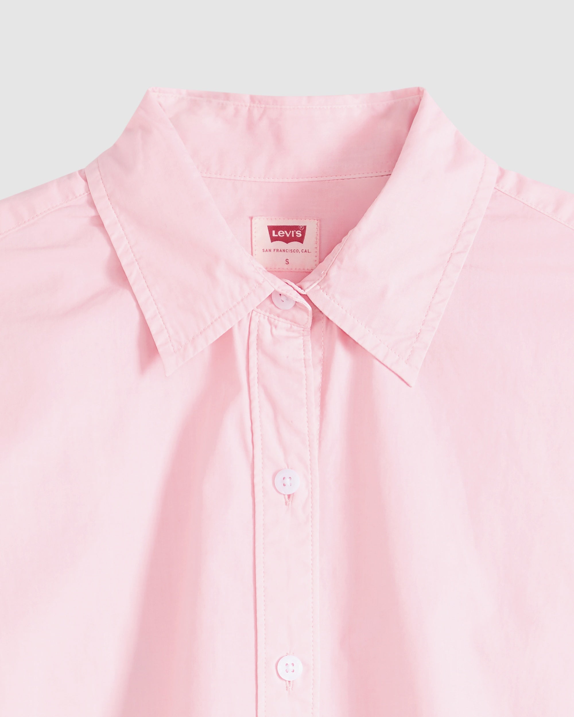 Harlie Cropped Button Down Shirt