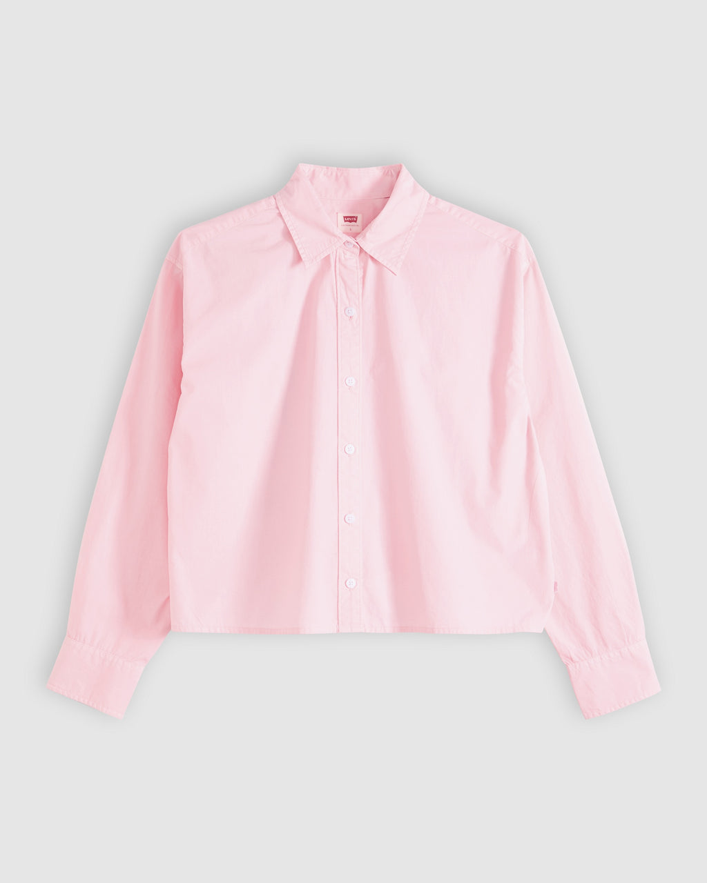 Harlie Cropped Button Down Shirt