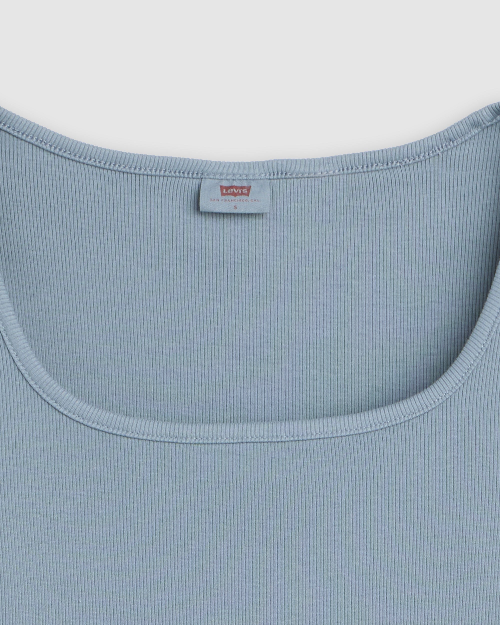 Garment Dye Essential Square Neck T-shirt