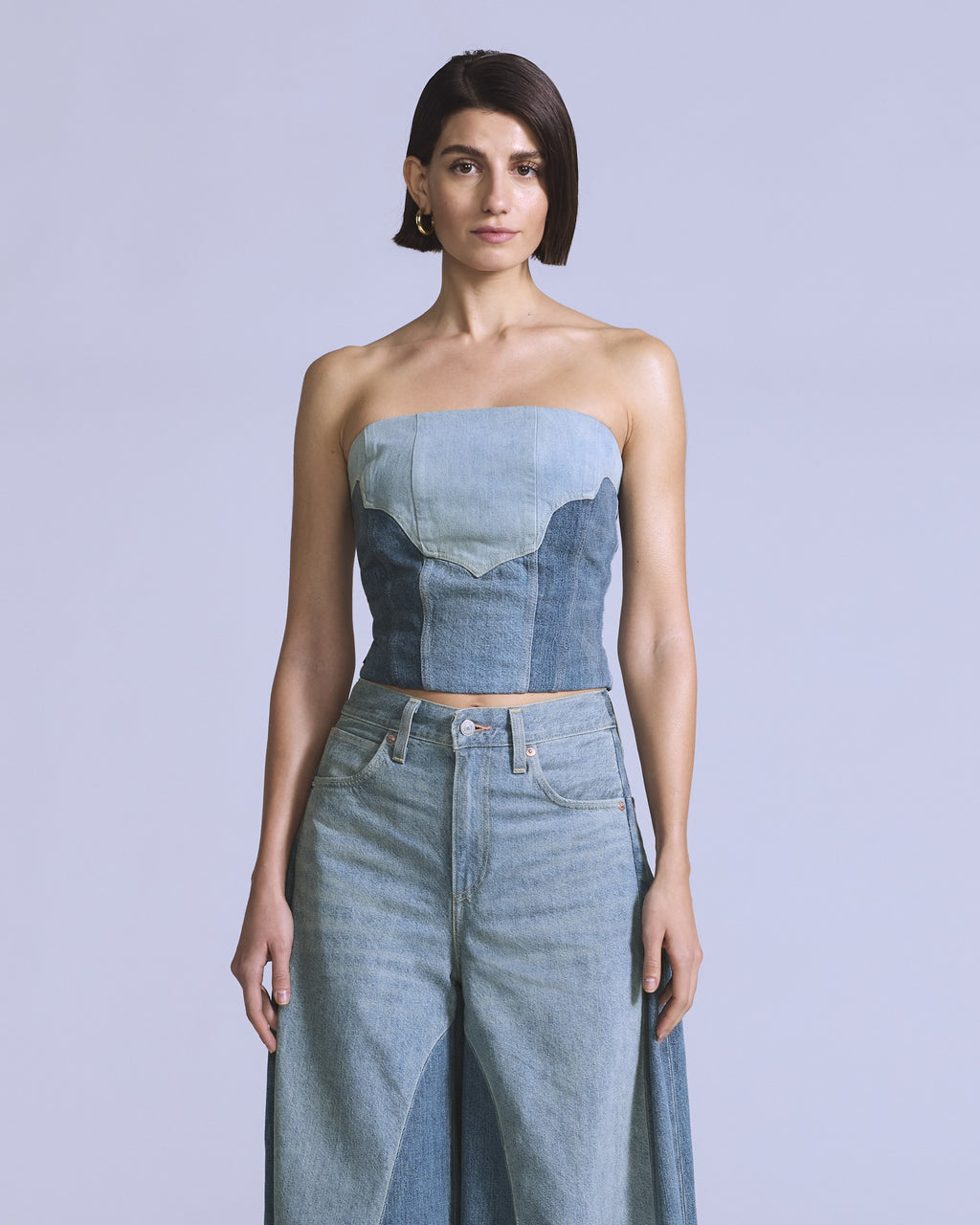 Jadine Denim Cami Tank Top