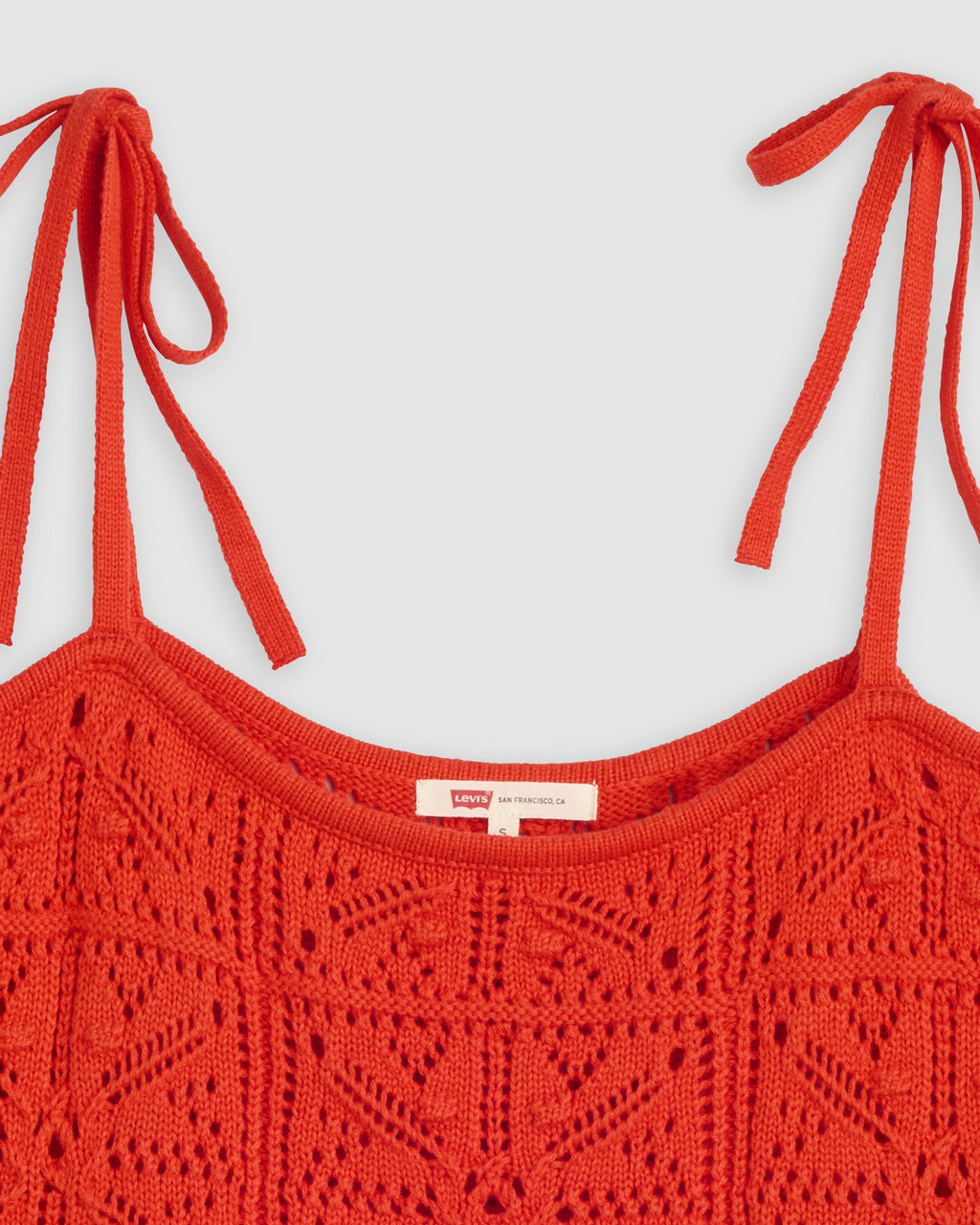 Abbey Tie-shoulder Sweater Tank Top