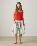 Abbey Tie-shoulder Sweater Tank Top