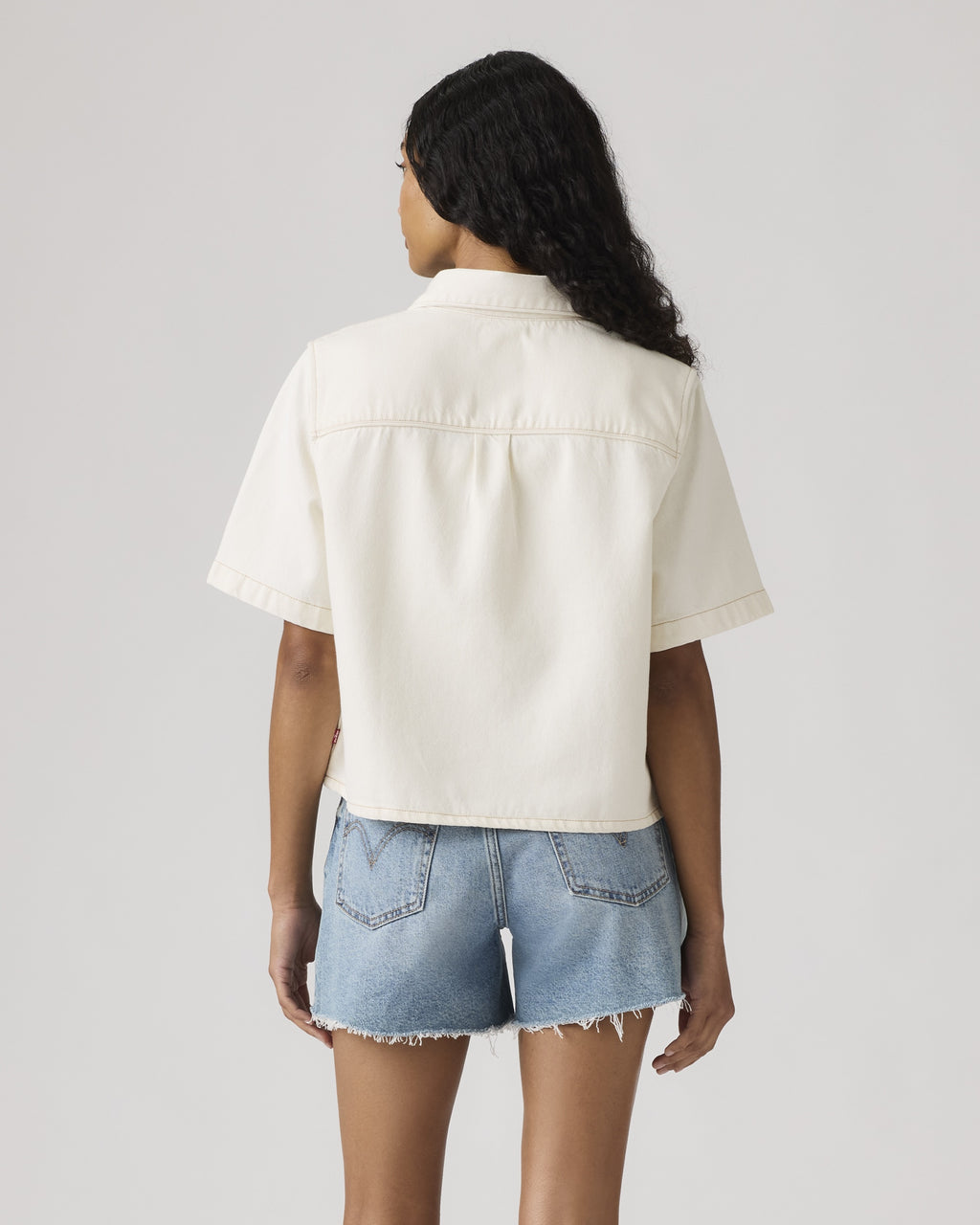 Logan Short-sleeve Denim Shirt