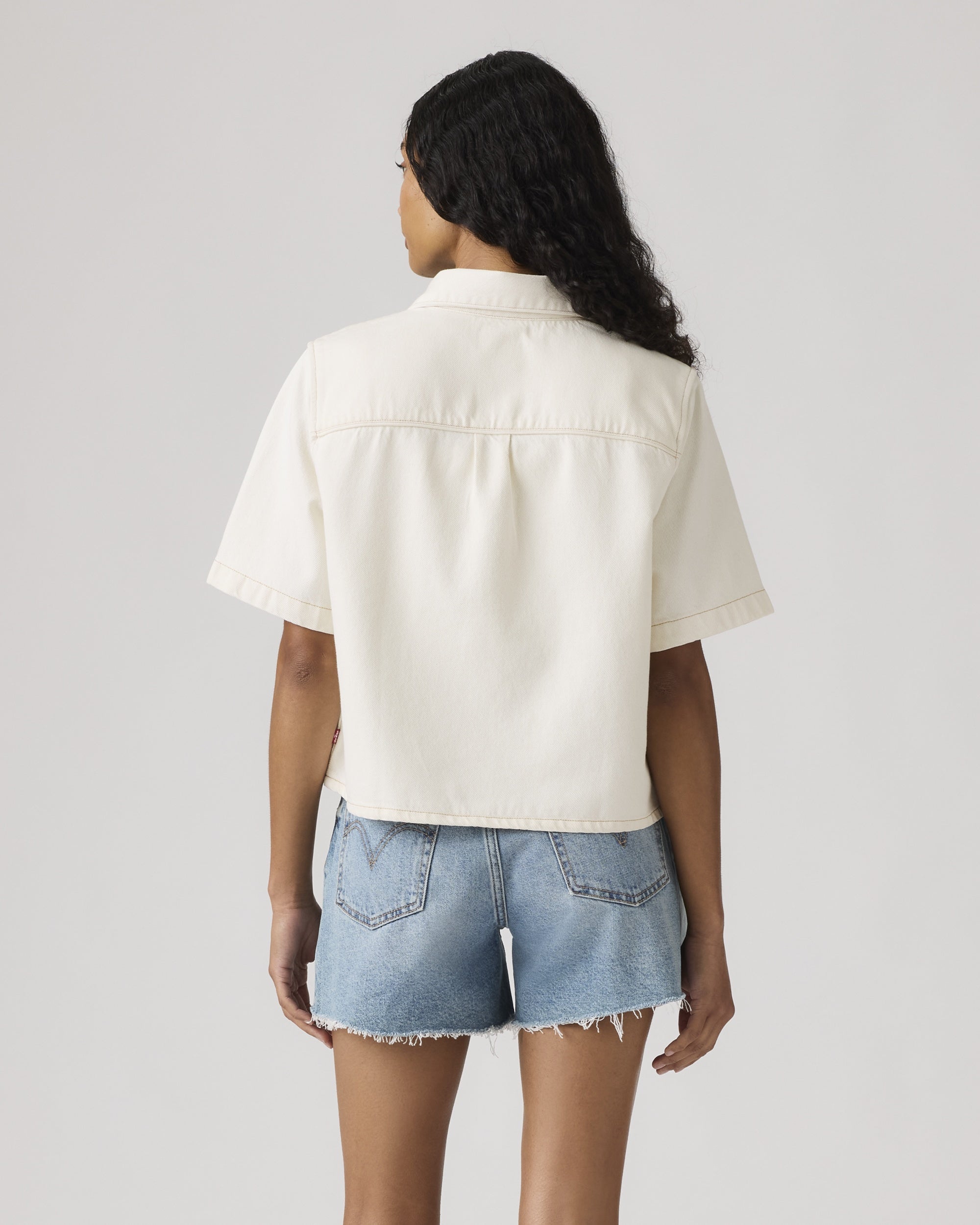 Logan Short-sleeve Denim Shirt