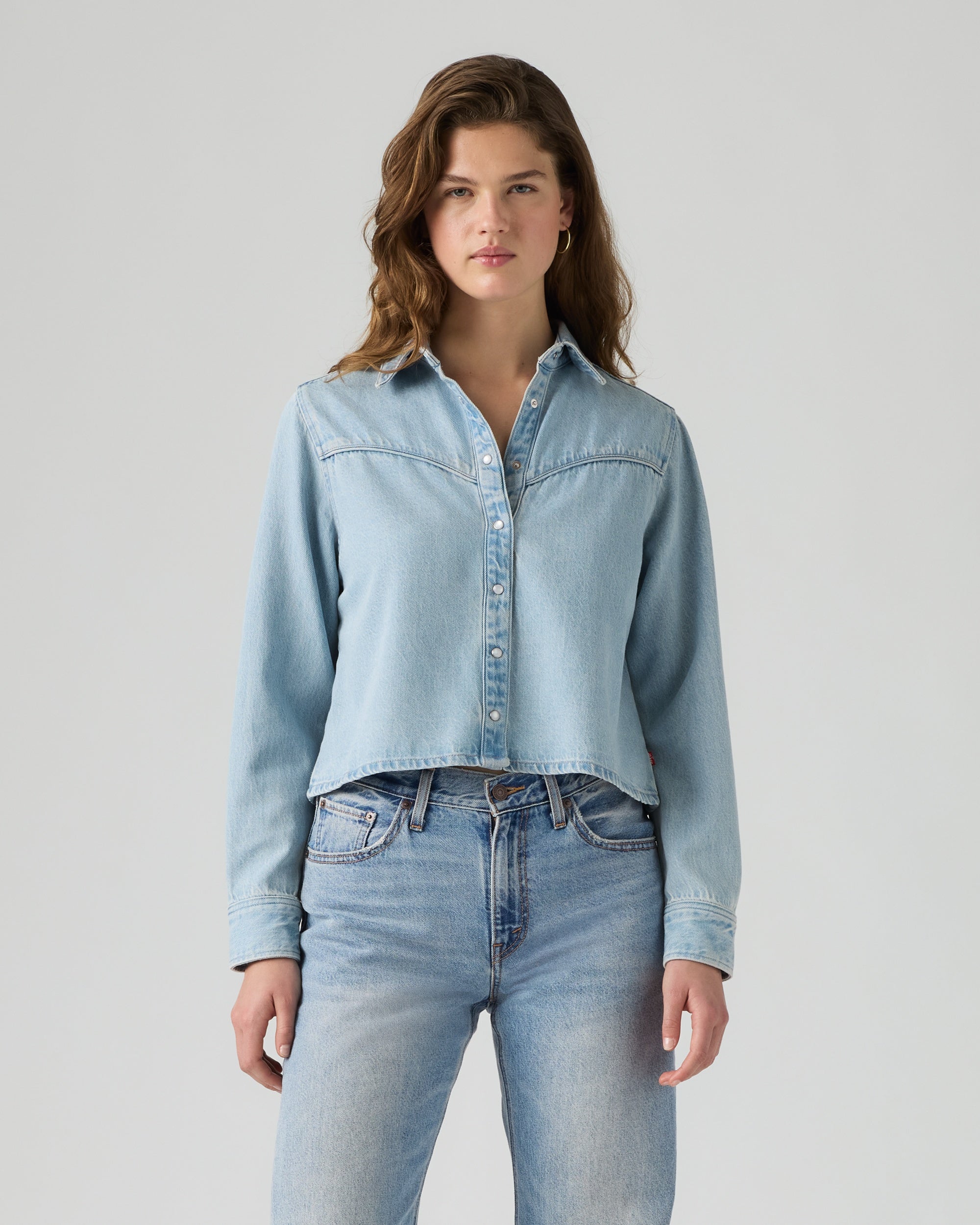 Logan Short-sleeve Denim Shirt