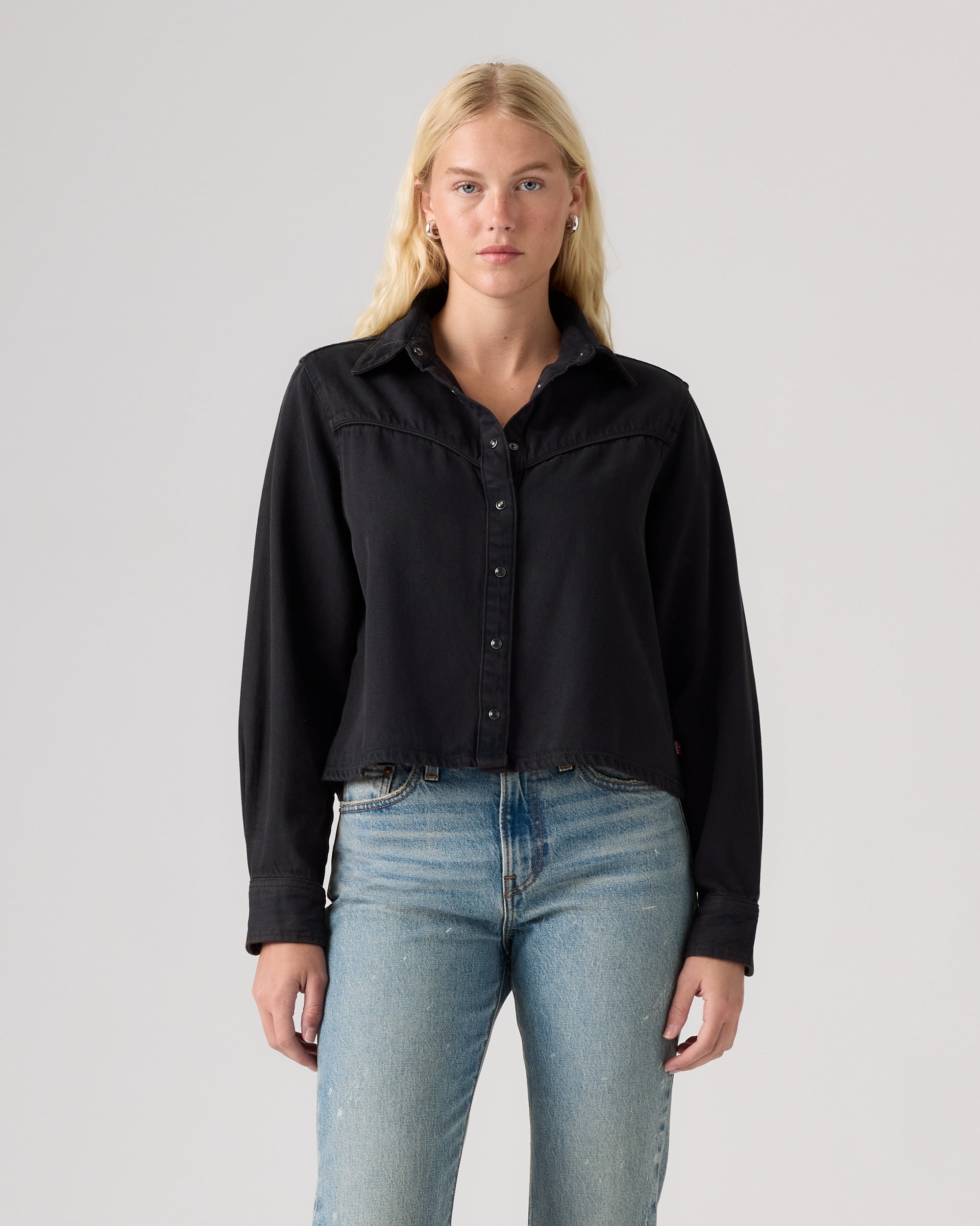 Logan Short-sleeve Denim Shirt