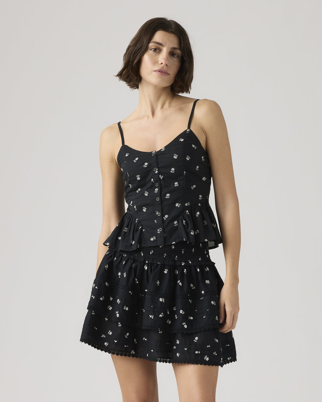 Abbey Tie-shoulder Sweater Tank Top