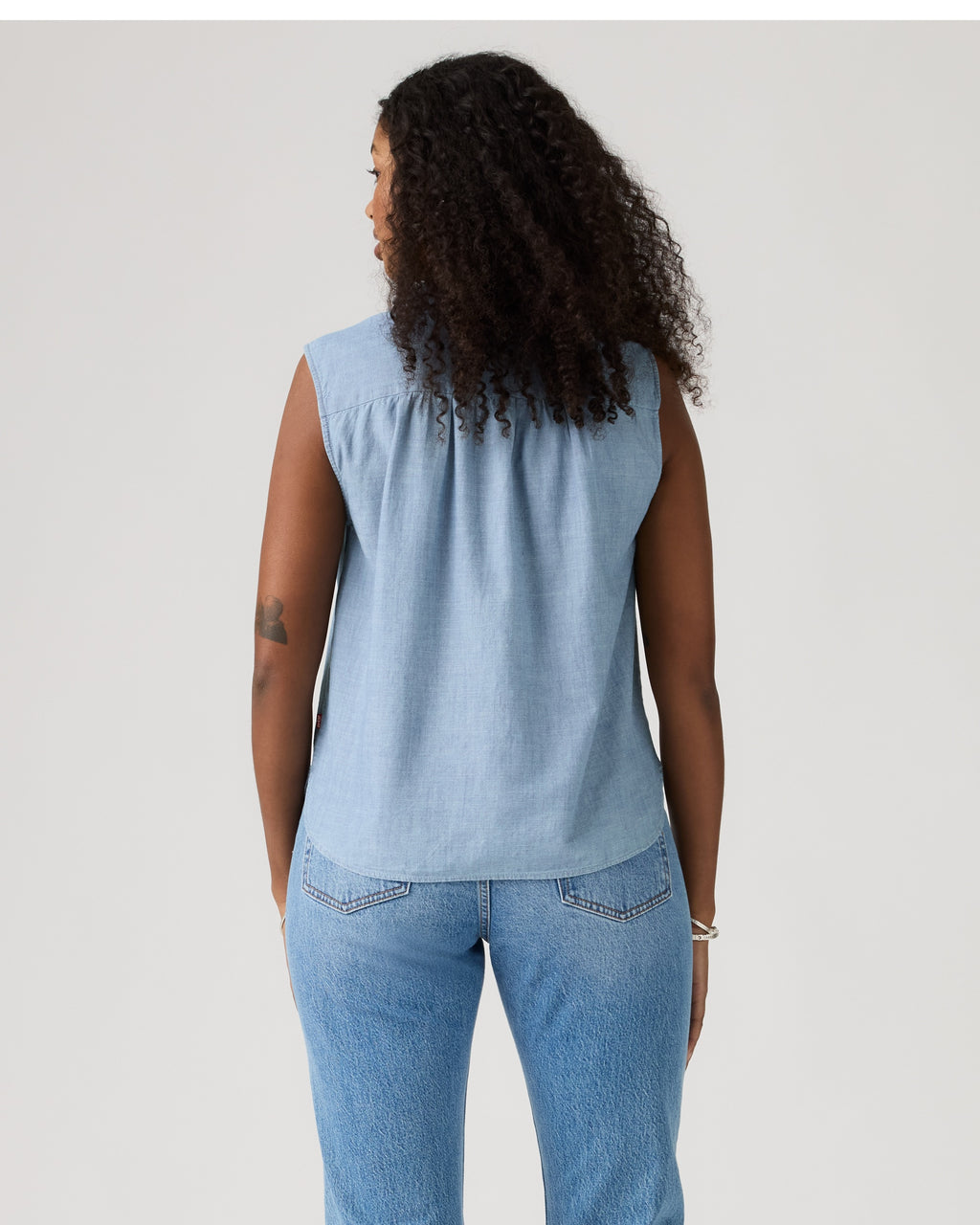 Londyn Short-sleeve Popover Top