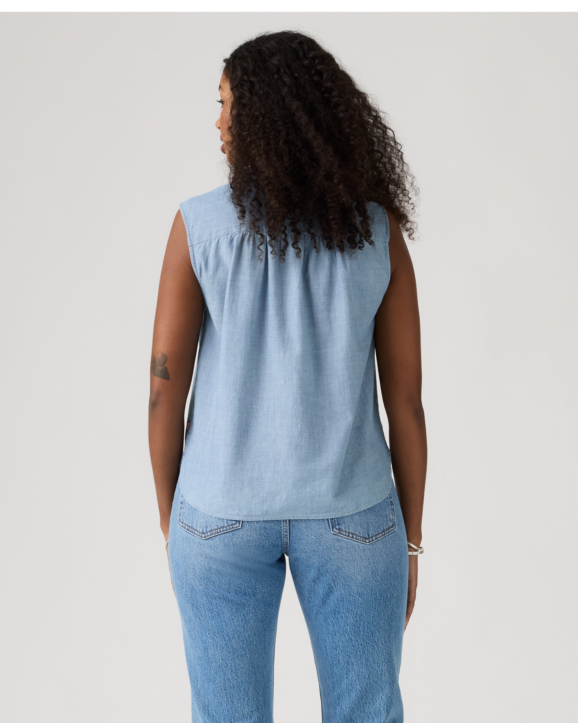 Londyn Short-sleeve Popover Top