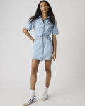 Short-sleeve Logan Western Midi Dress