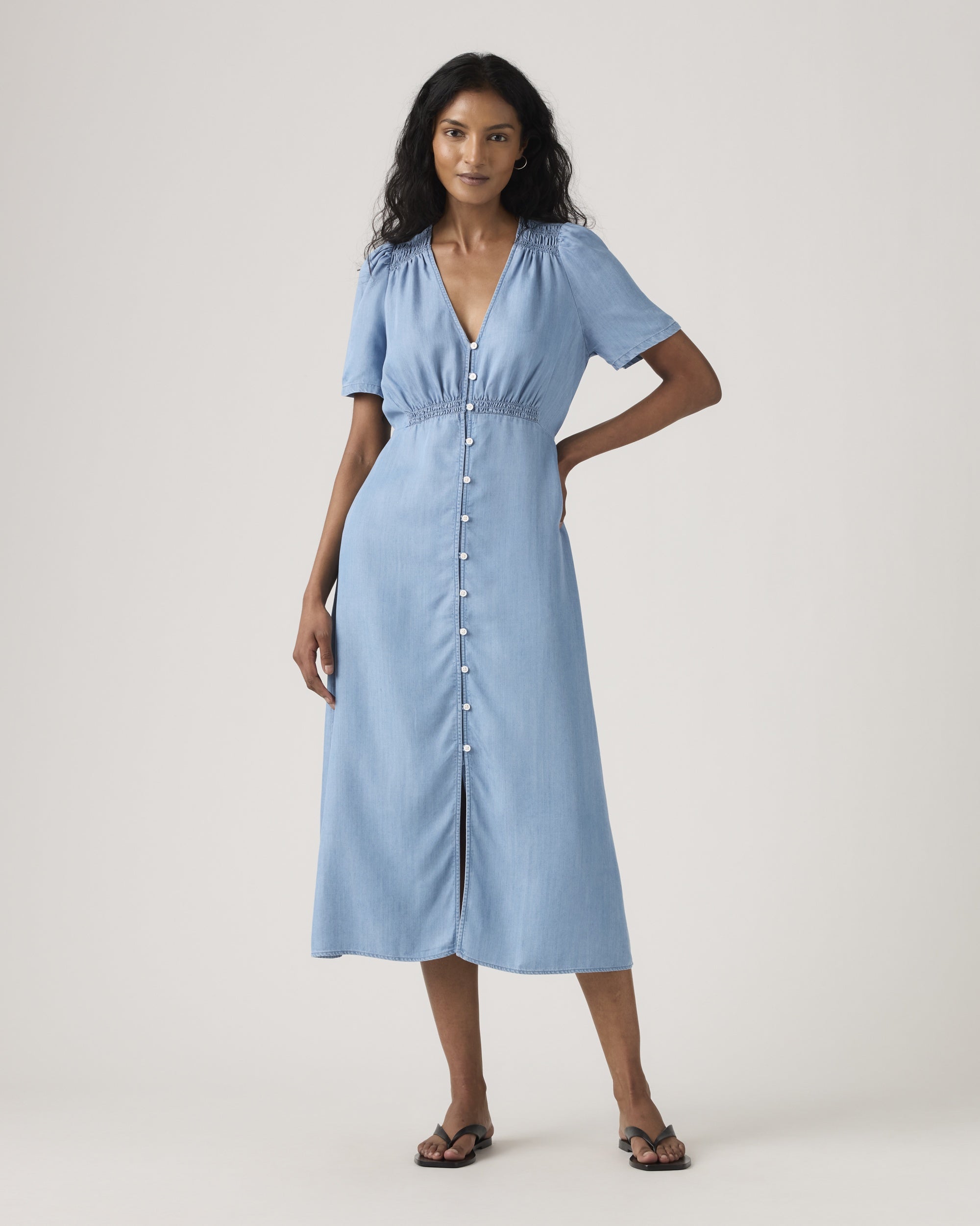 Essential Square Neck Long-sleeve Tee