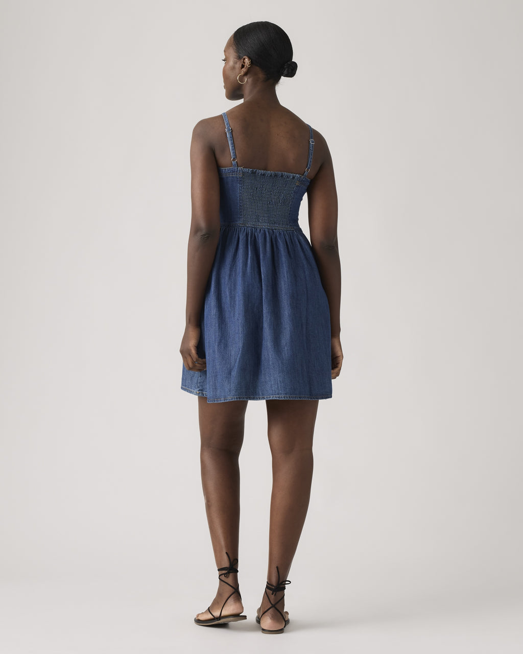 Jadine Denim Mini Lightweight Dress