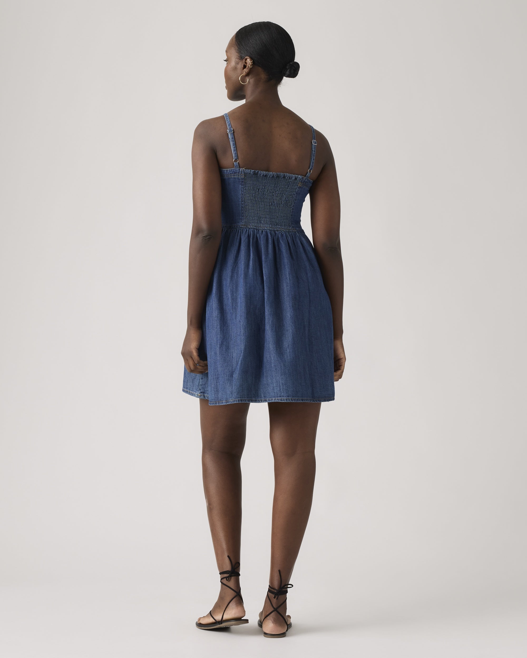 Jadine Denim Mini Lightweight Dress