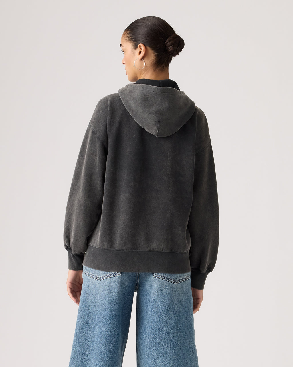 Women's Vintage Garment Dye Relaxed Hoodie